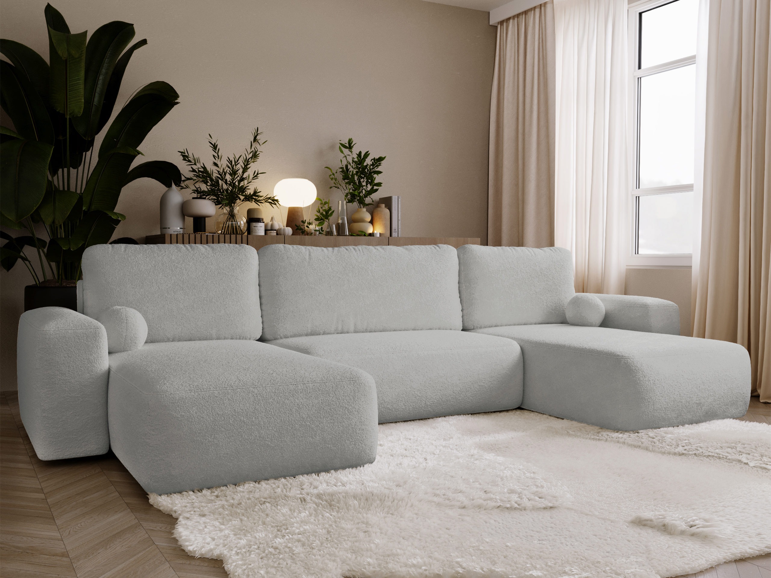 Colțar TrendyNest Piscor (Coral 75)