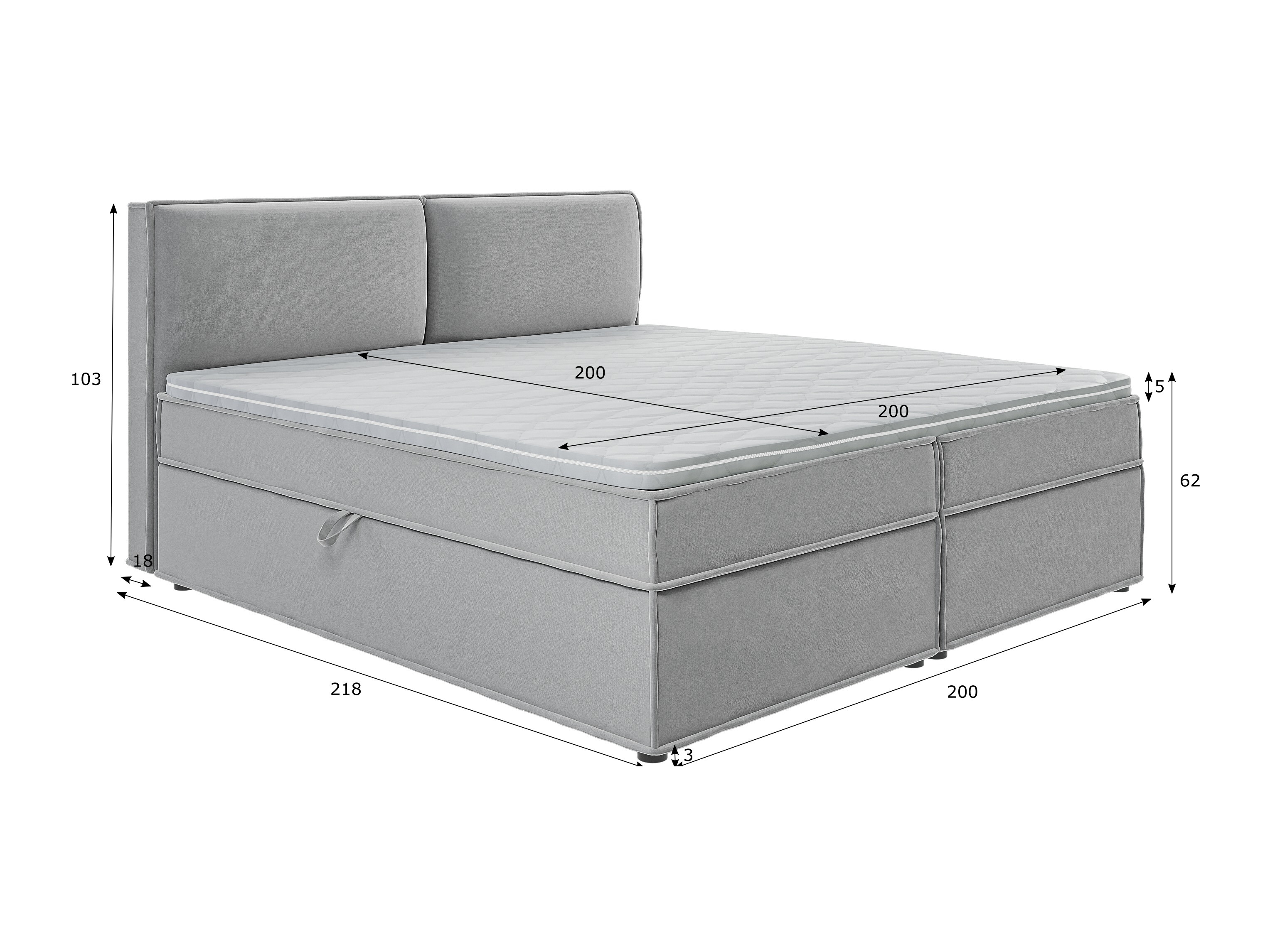 Pat boxspring Rocklin 175 (Enjoy New 21)