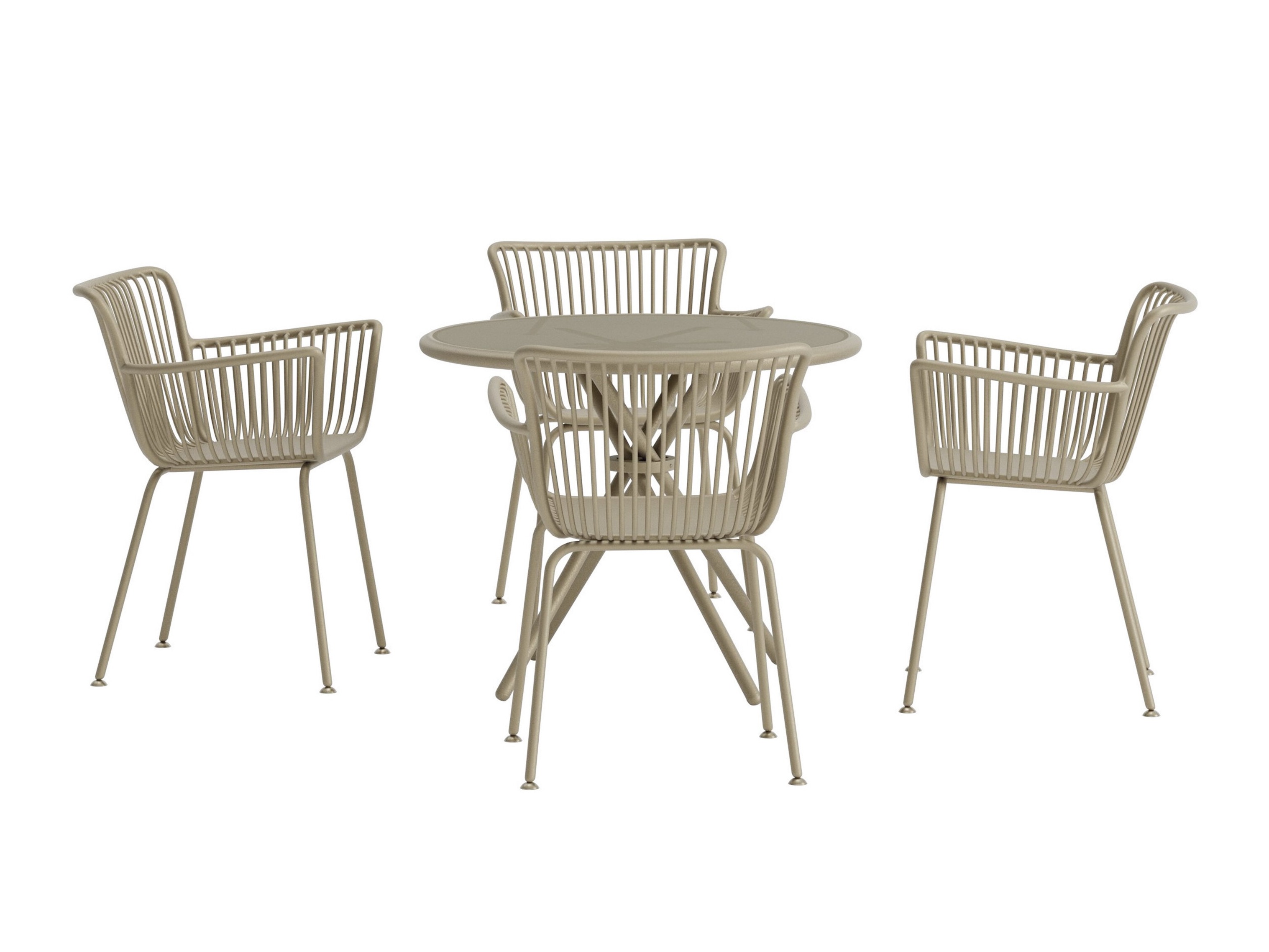Set masă și scaune Dallas 5163