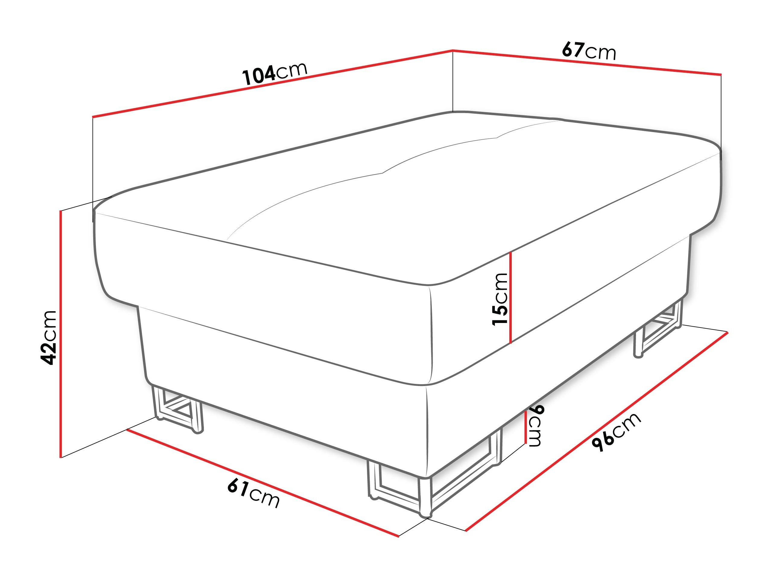Bancă tapițată Comfivo 238 (Magic Velvet 2216)