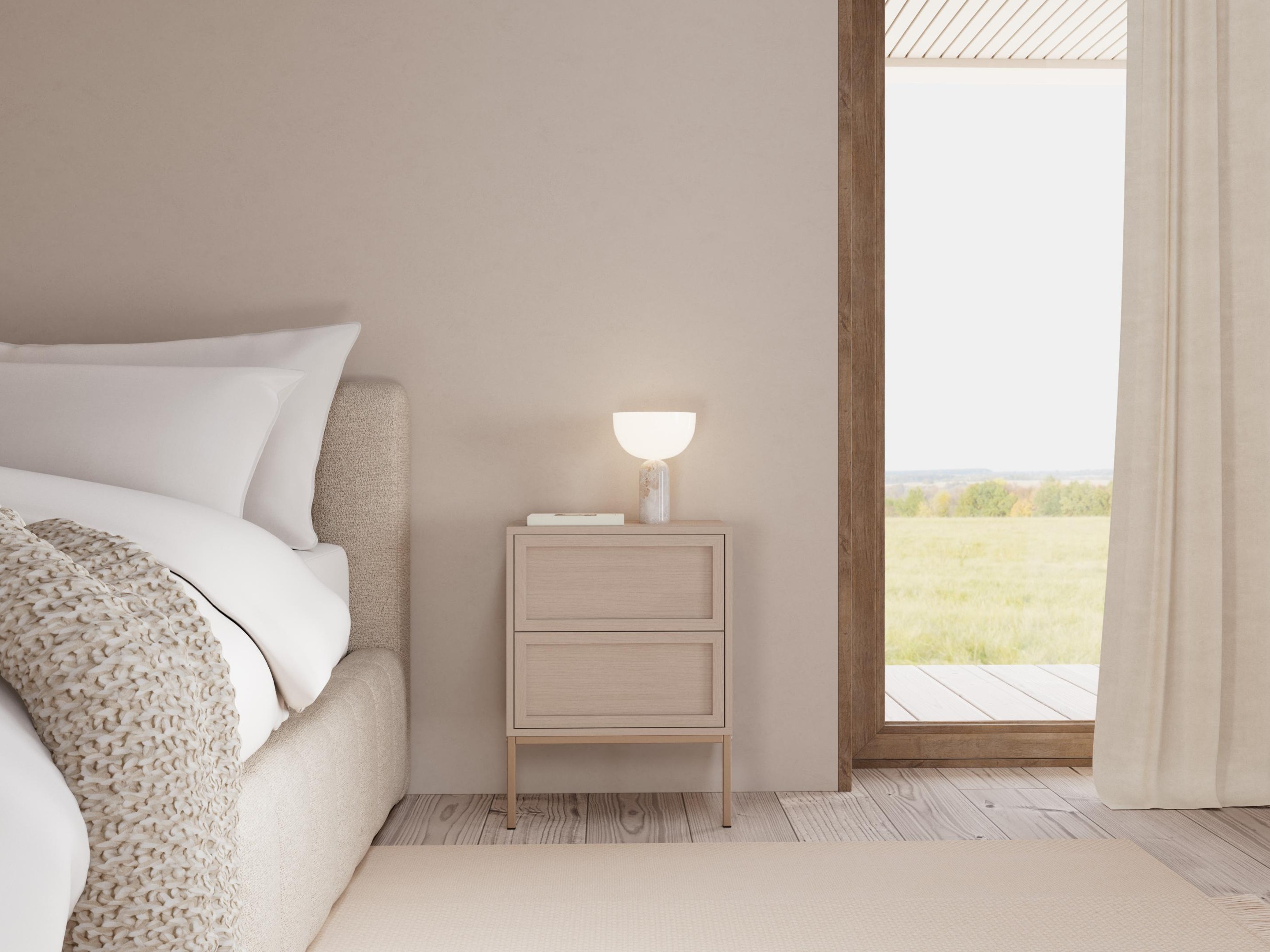 Noptieră Norsica 1050 (Gri)