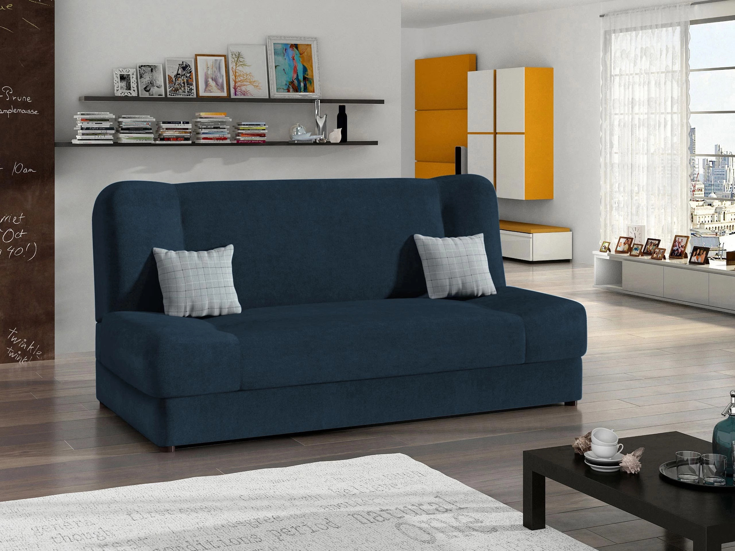 Canapea extensibilă Comfivo Cera (Uttario Velvet 2967 + Senegal 818)