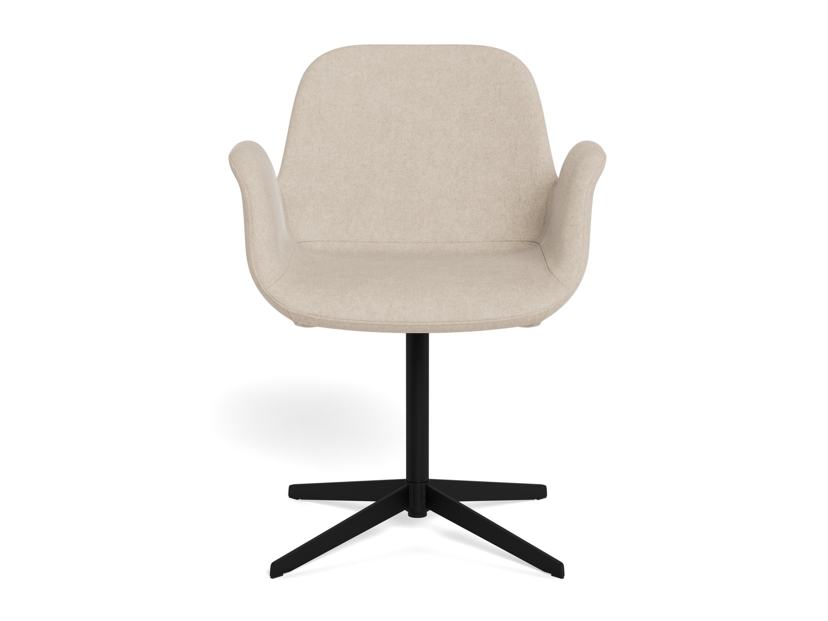 Scaun Norsica 1058 (Negru + Maro deschis)