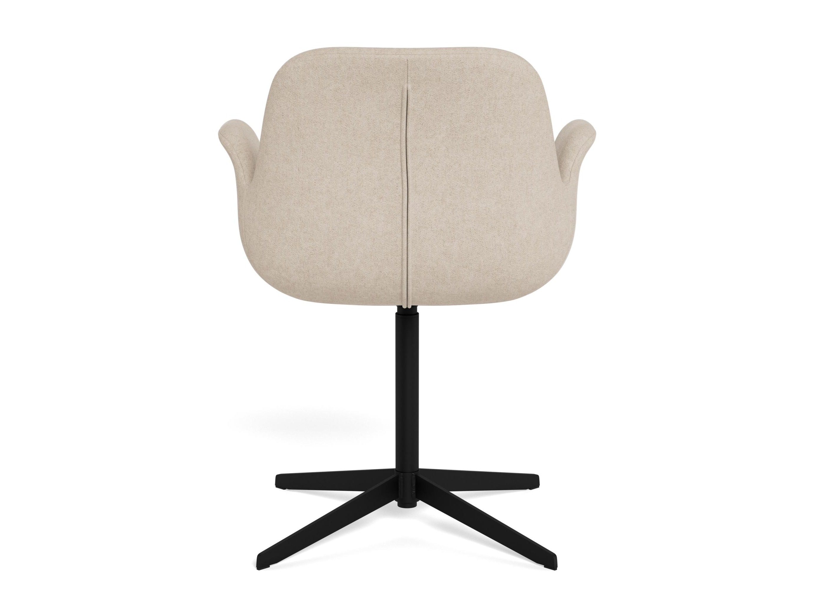 Scaun Norsica 1058 (Negru + Maro deschis)