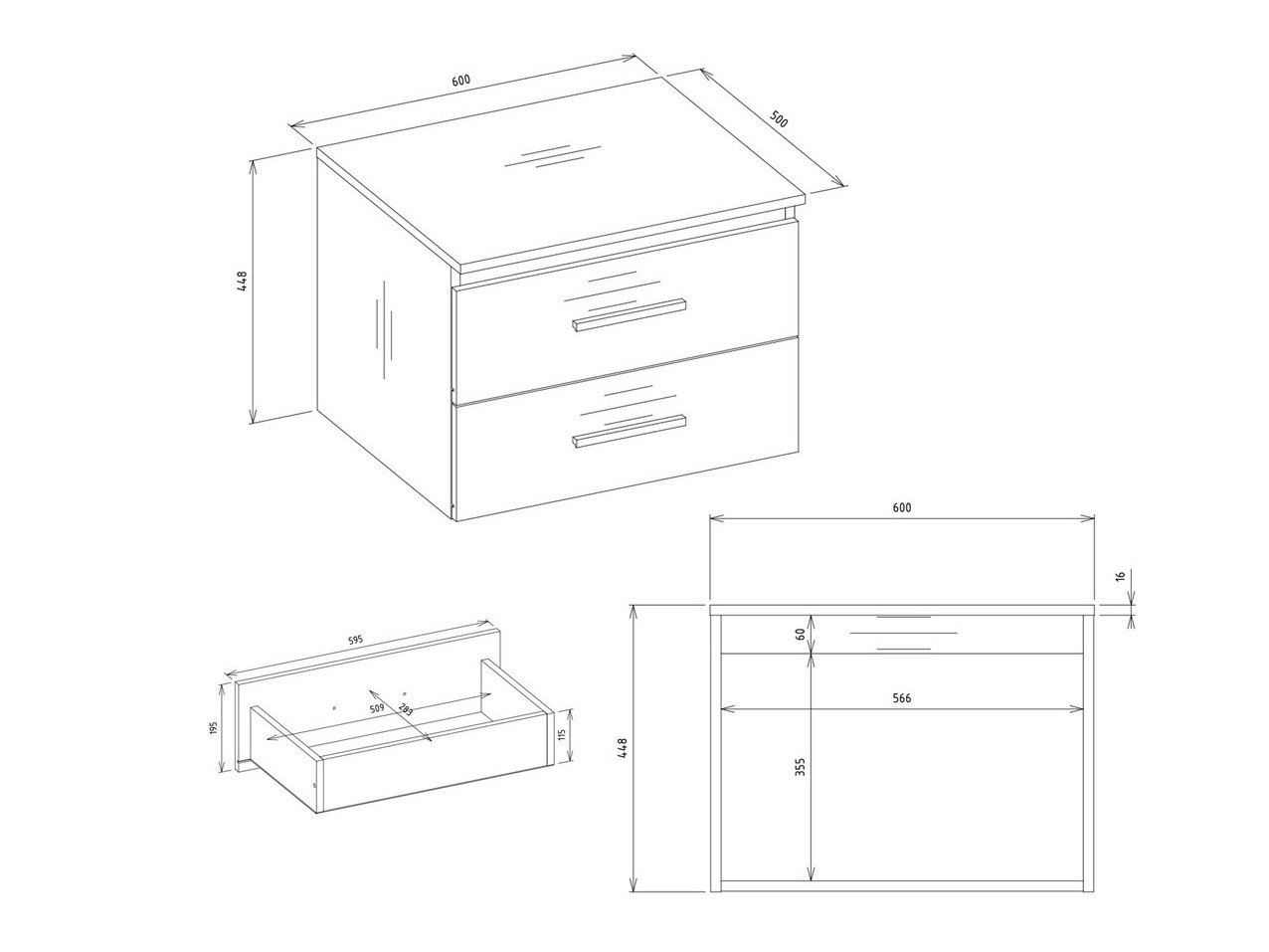 Cabinet atârnat pentru baie Nolmaru 112