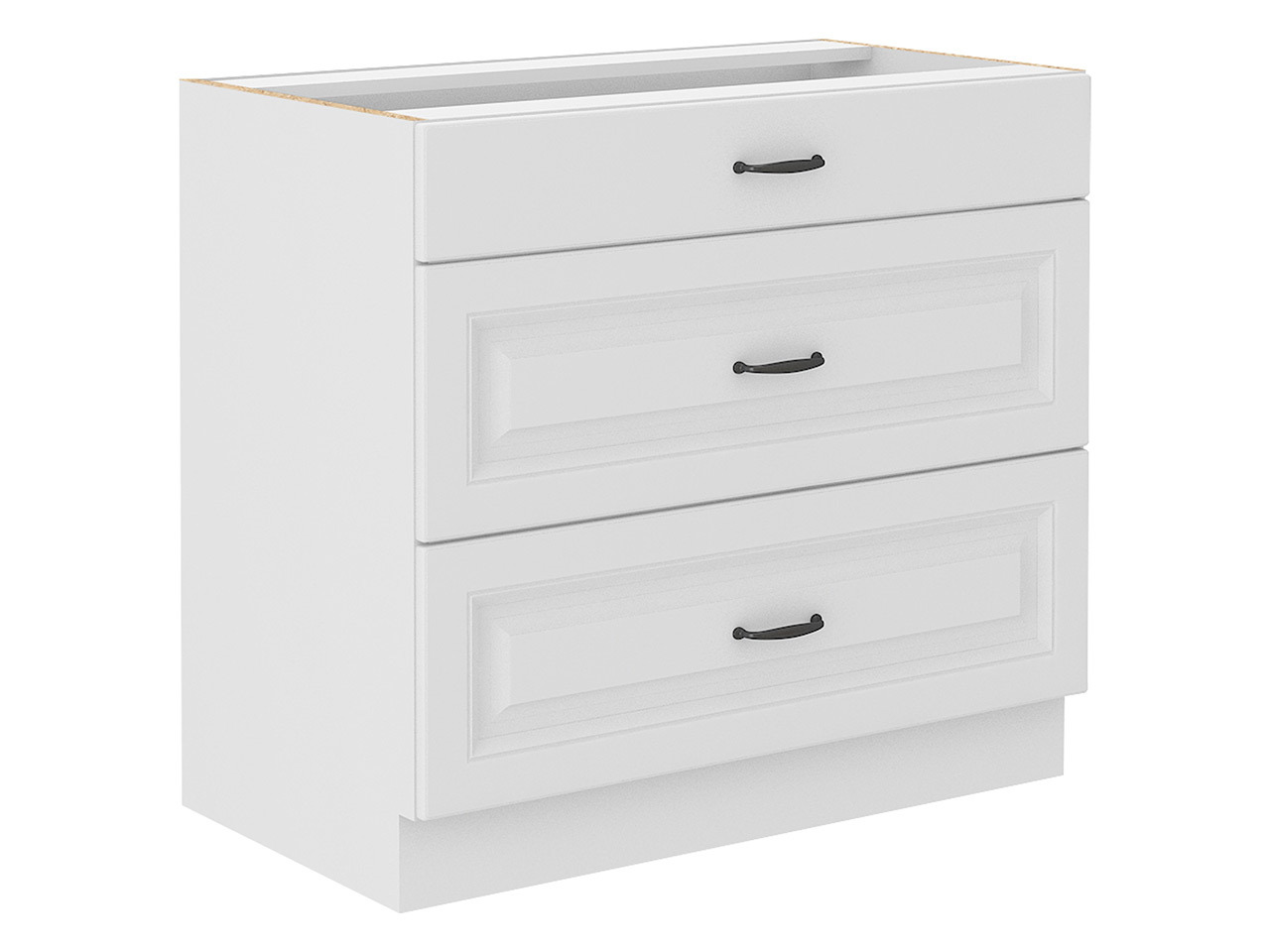 Dulap modular cu sertare Retro White 120