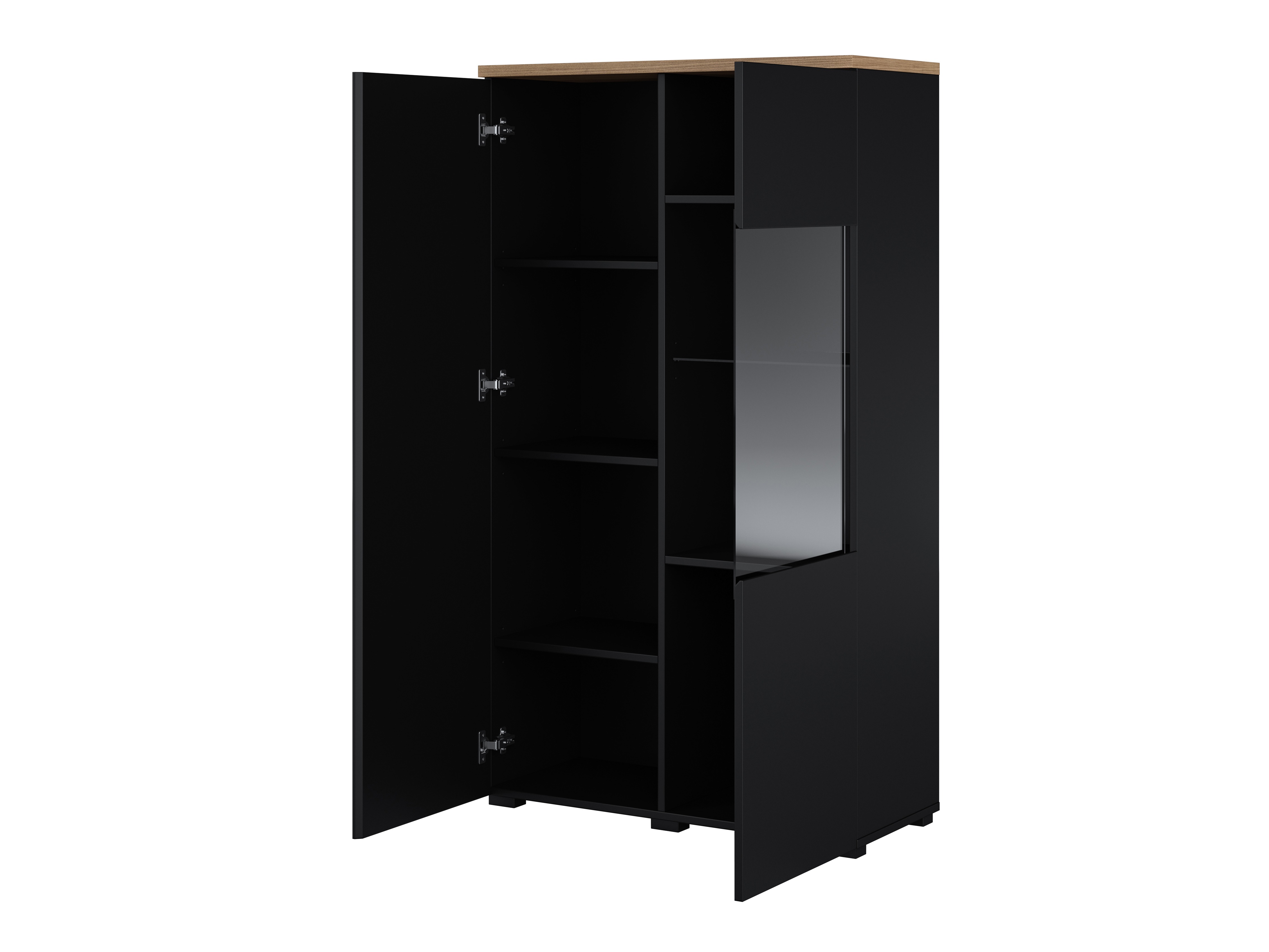 Raft Baletu 108 (Negru + Stejar)