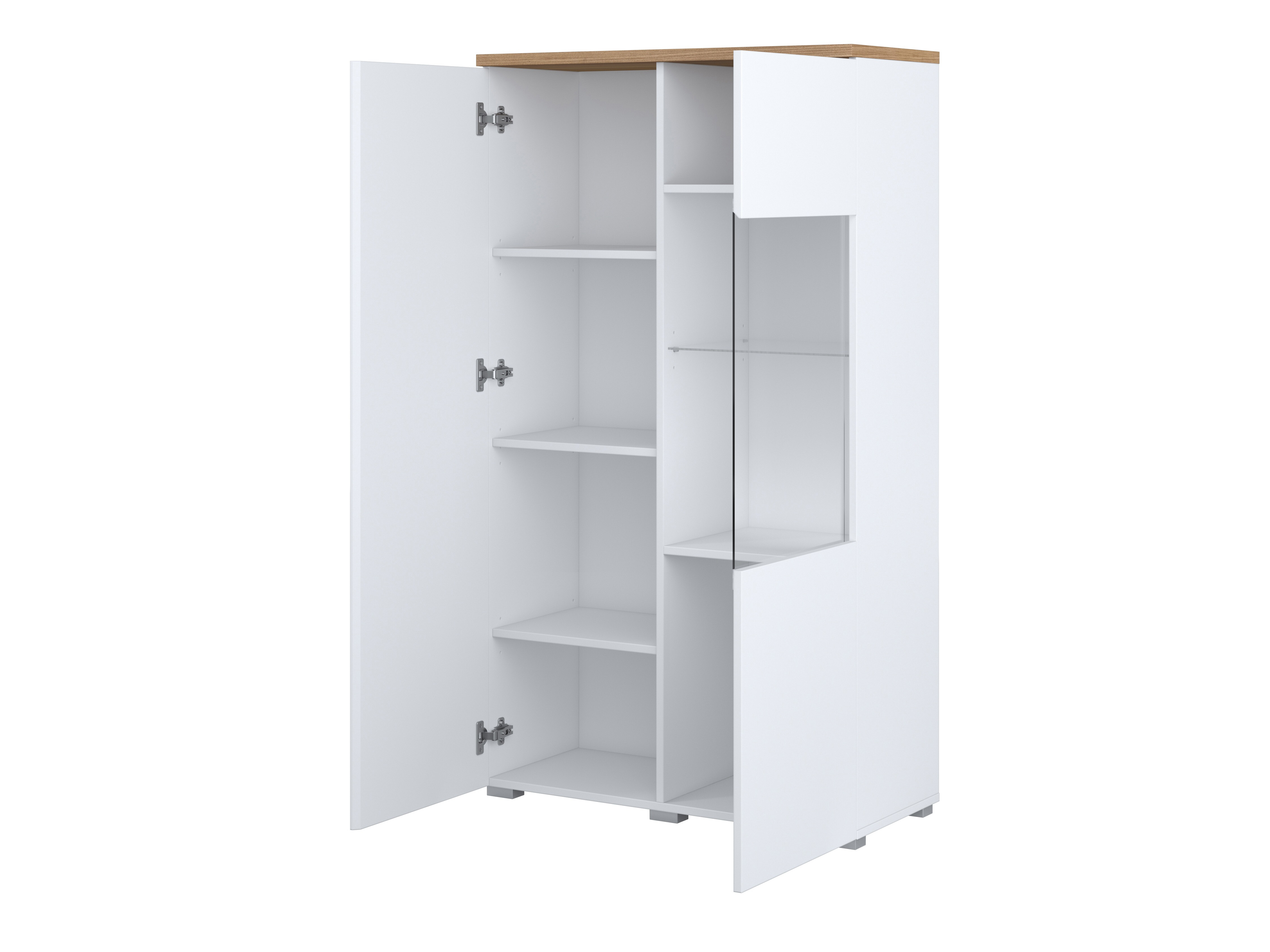 Raft Baletu 108 (Alb + Stejar)