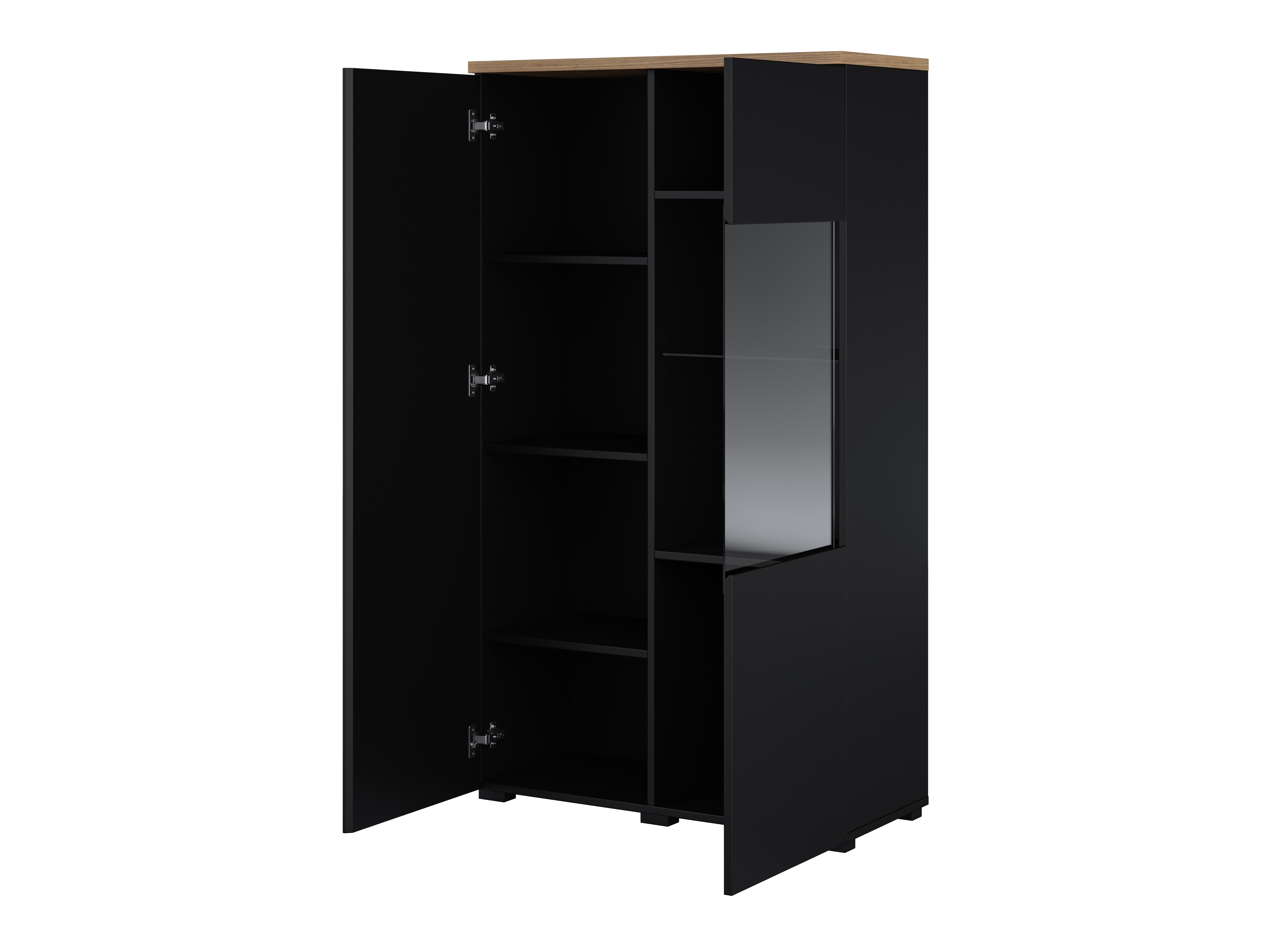 Raft Baletu 108 (Negru + Stejar)