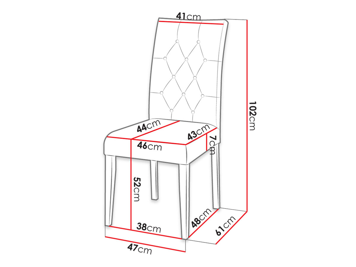 Scaun SR11318 cu ambalaj deteriorat