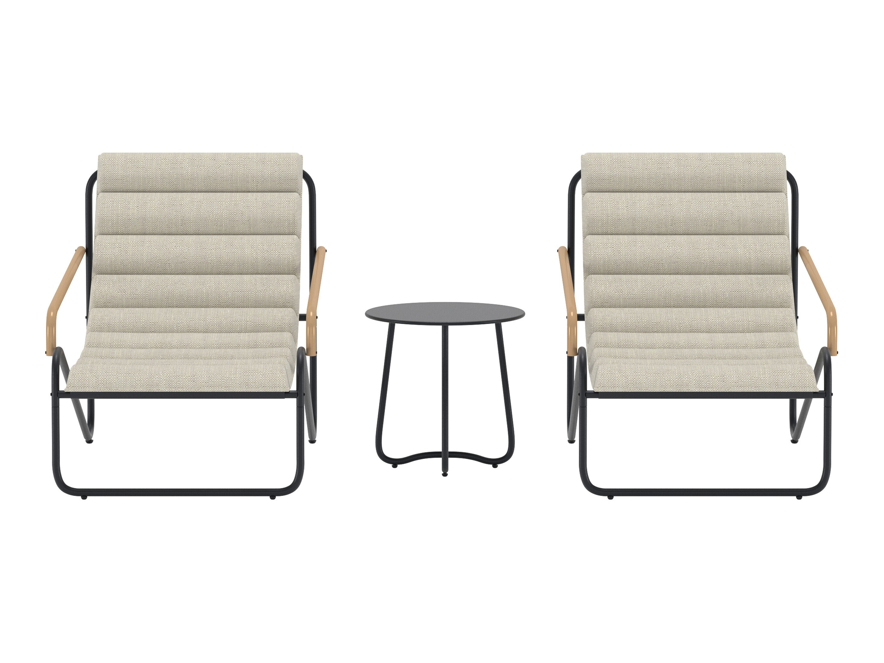 Set de balcon Dallas 5194 (Negru)