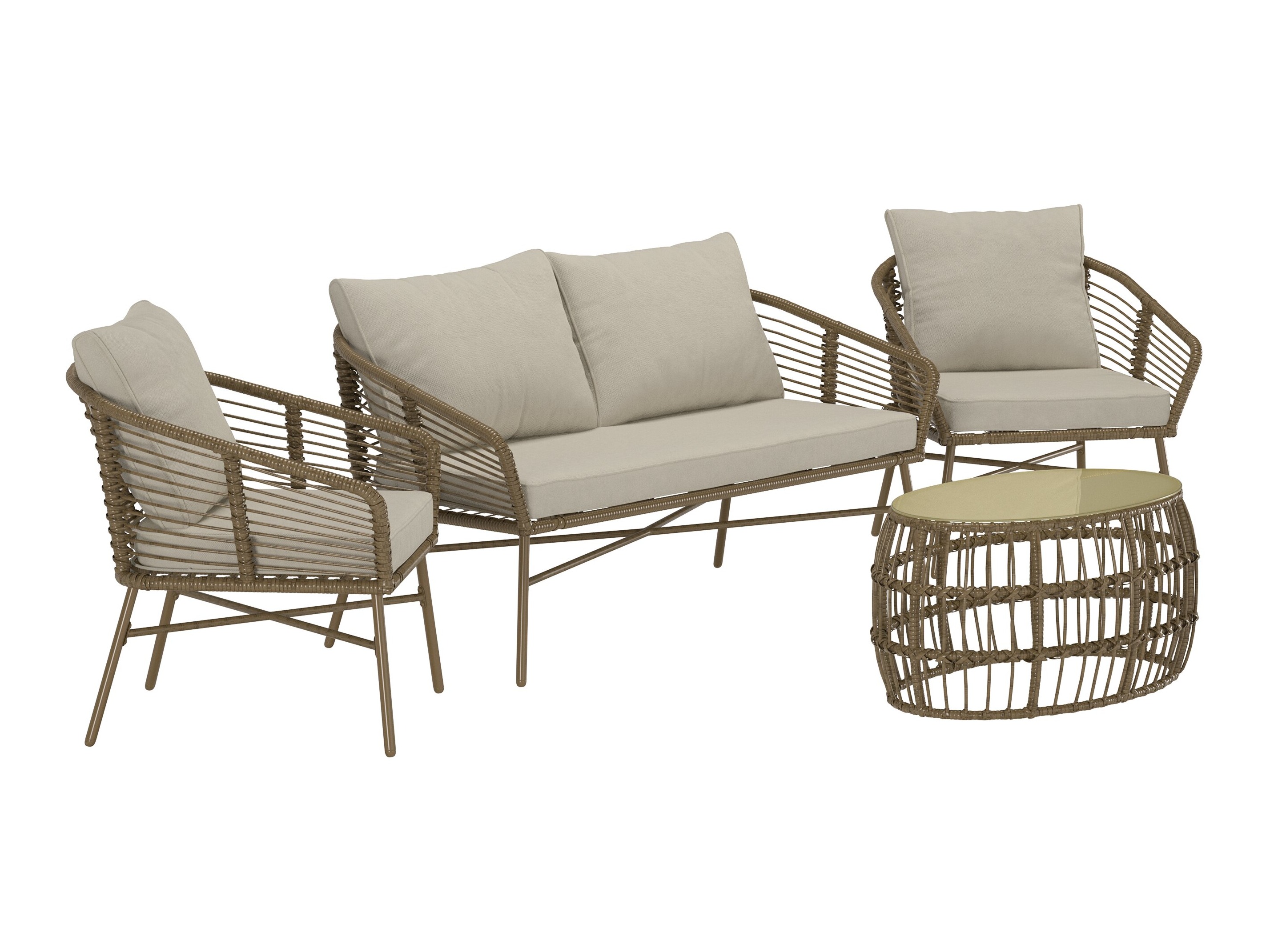 Set mobilier de exterior Dallas 5196