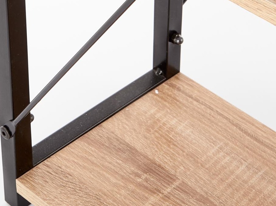 Birou Houston 1888 (Stejar Sonoma + Negru)