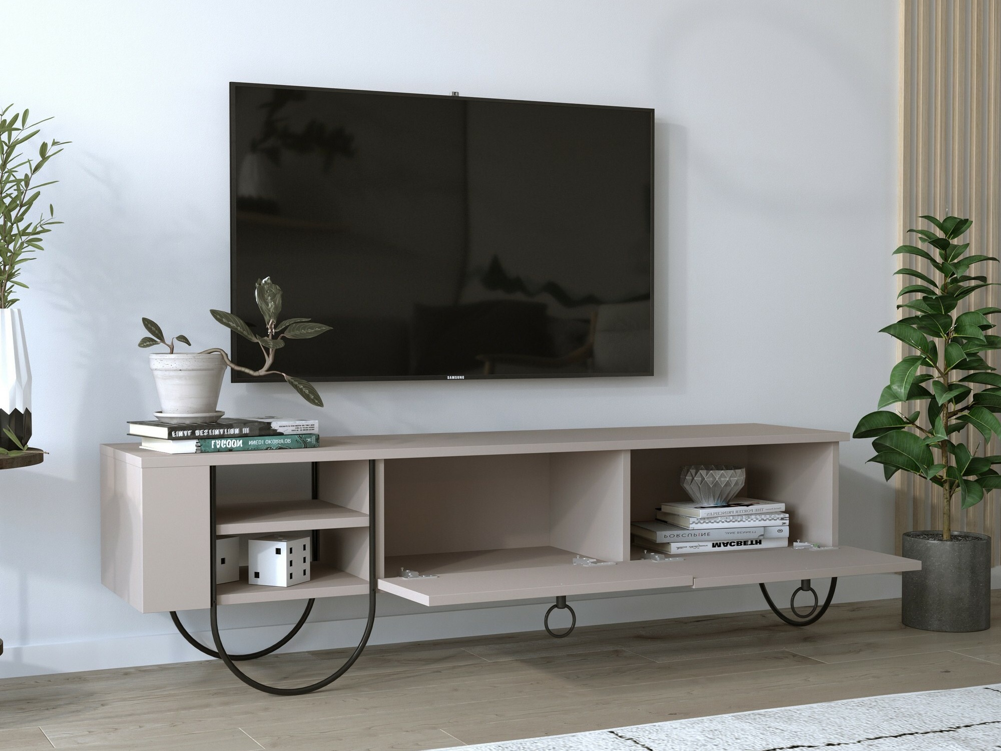 Comodă TV Kailua 1046 (Maro deschis)