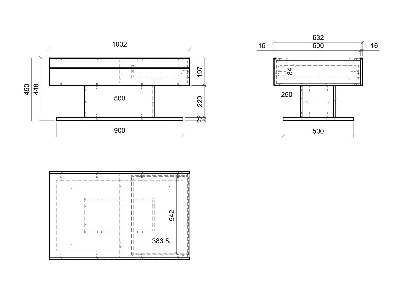 Măsuță de cafea Balelbu 108