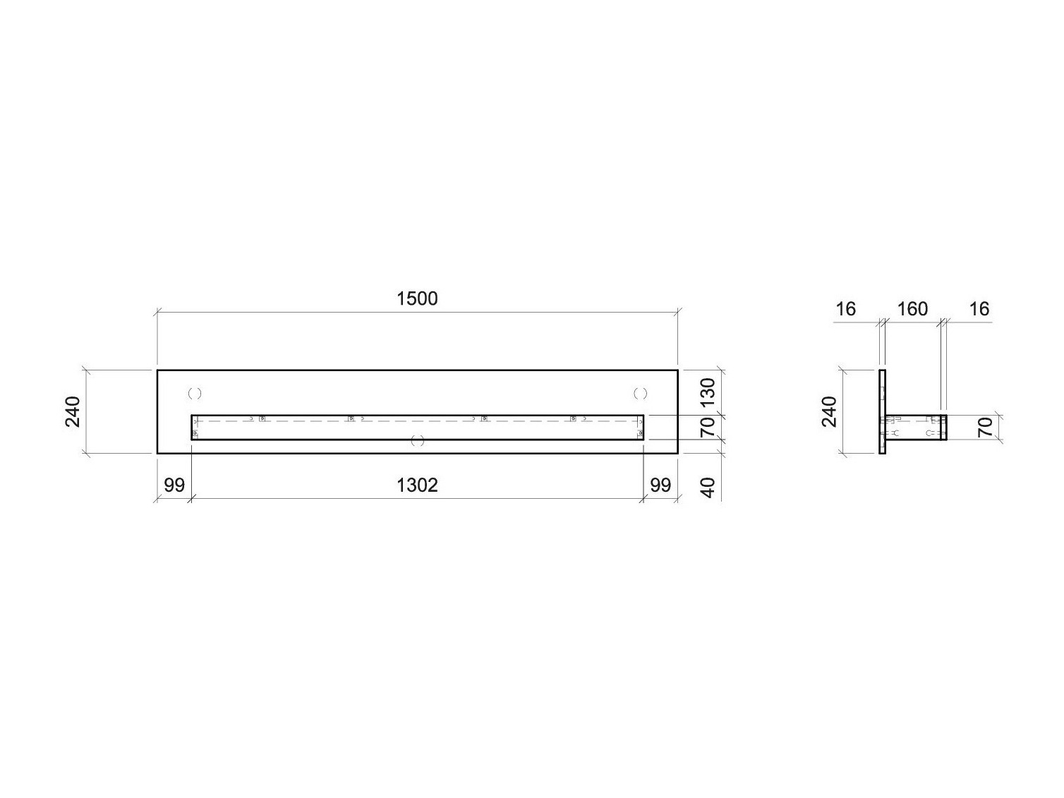 Raft de perete Balelbu 107