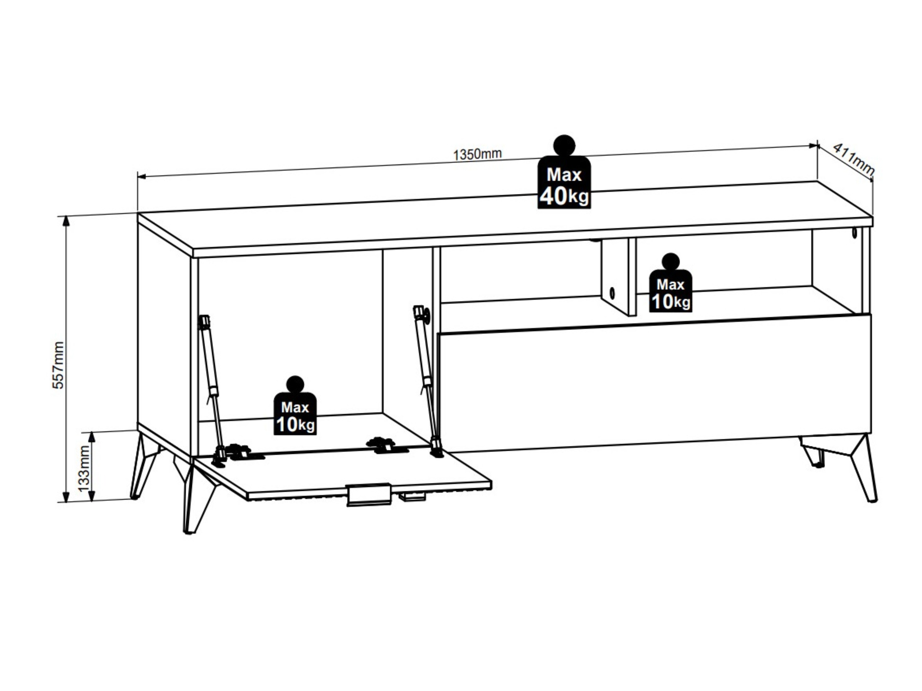 Comodă TV Ruvmeli 103