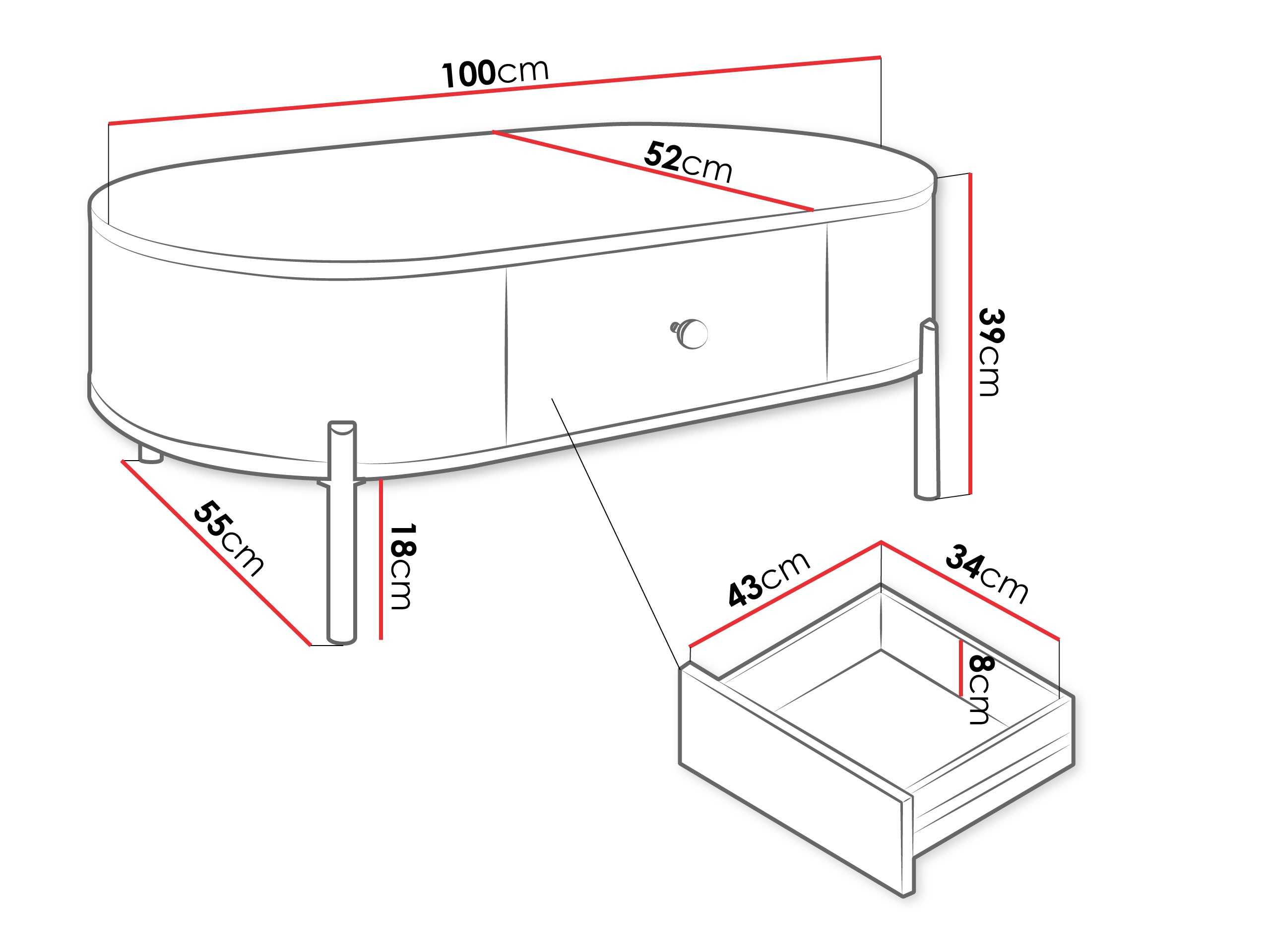 Măsuță de cafea SR11320