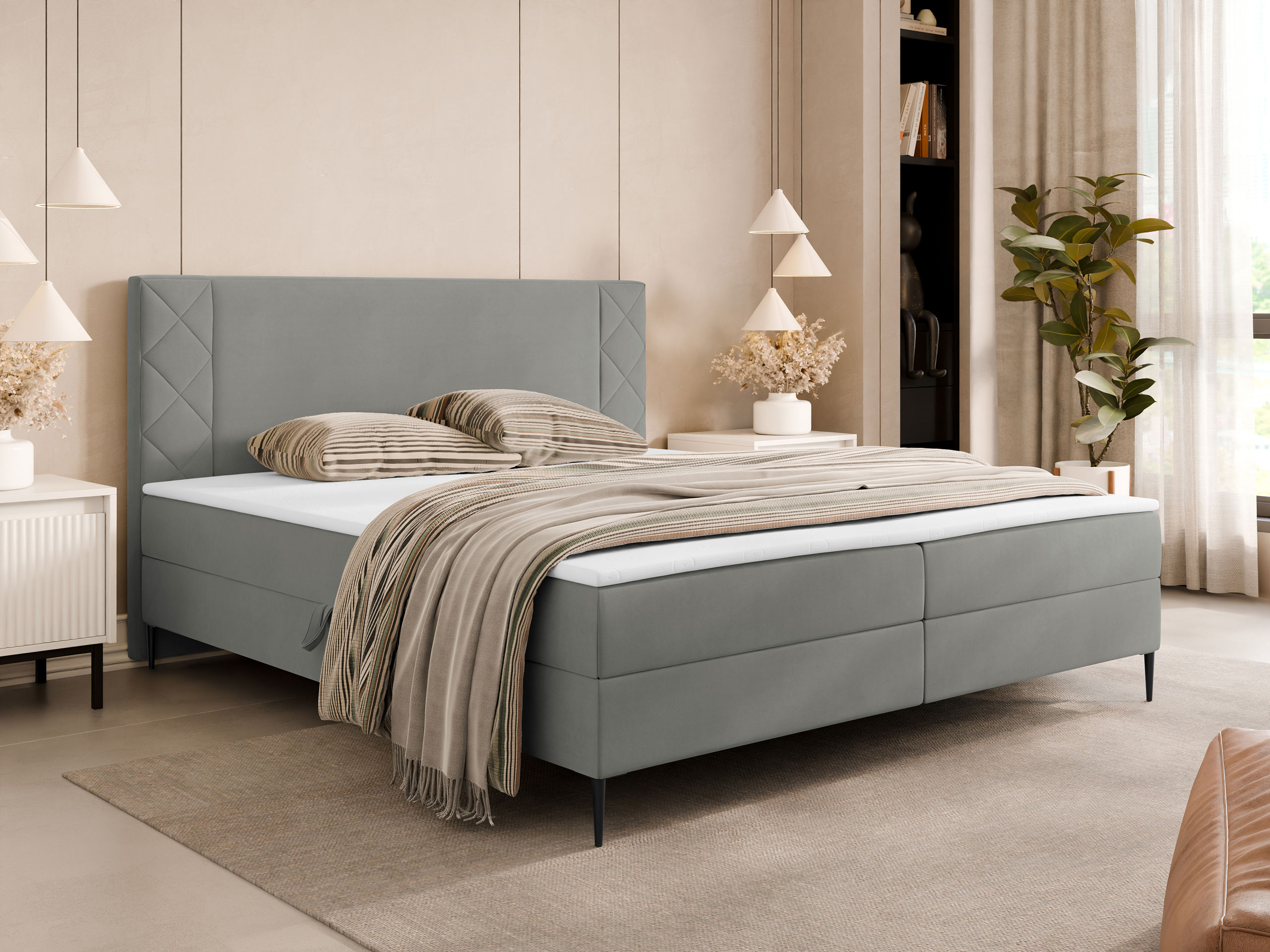 Pat boxspring Providence 200 (Polo 894)