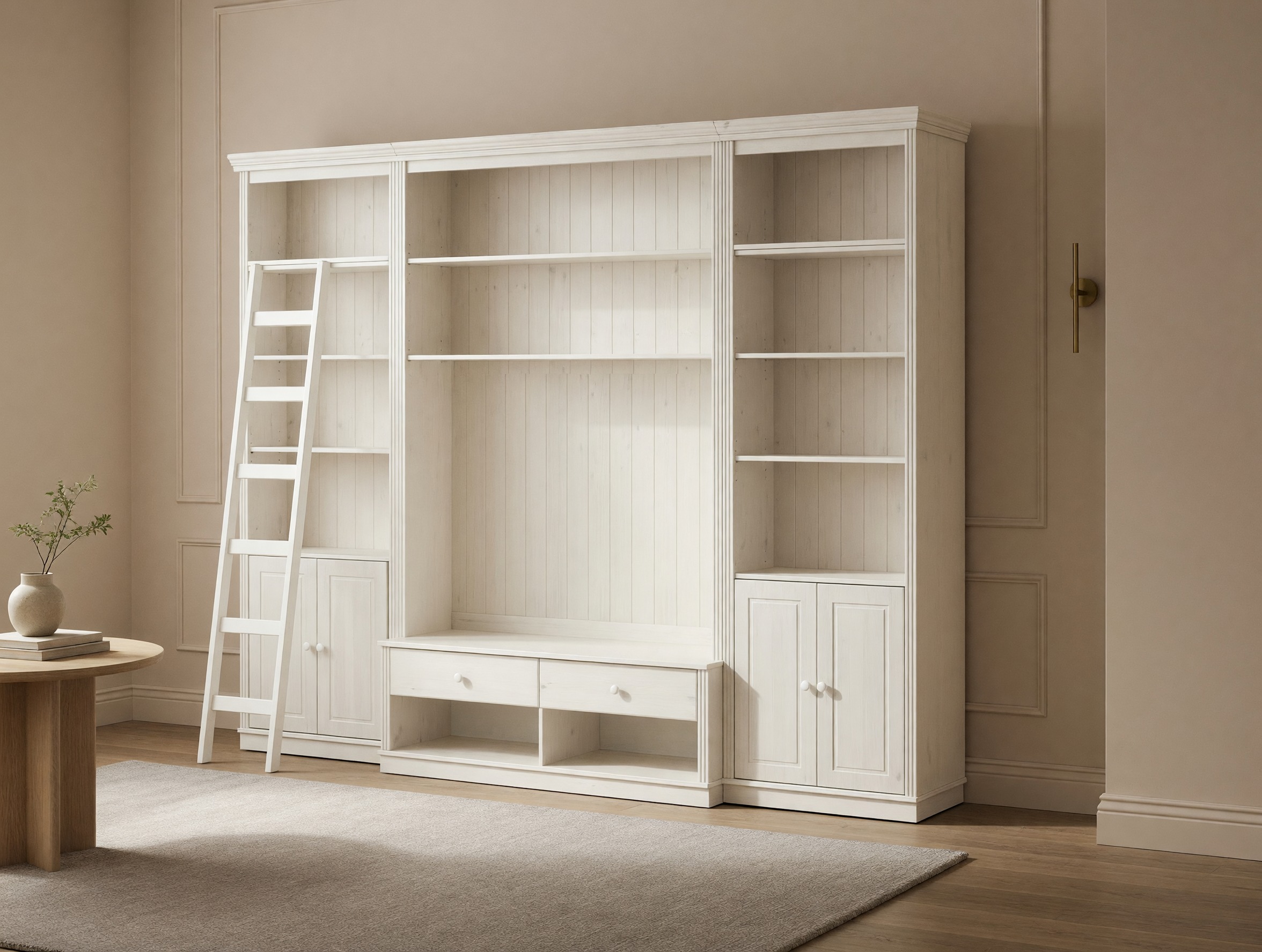 Set de living Saltoro 107 (Alb)