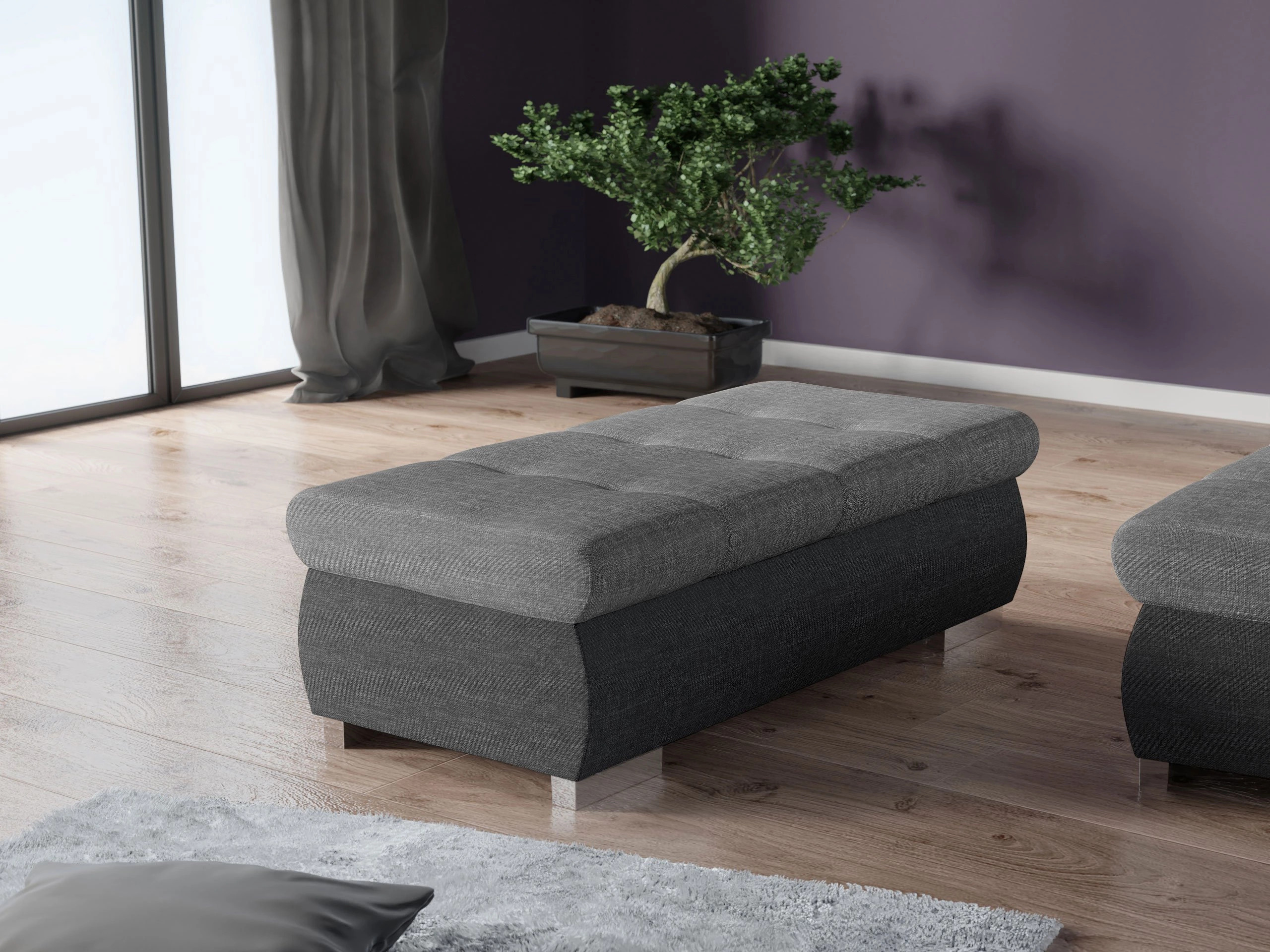 Bancă tapițată Comfivo Nitor I (Lux 06 + Lux 05)