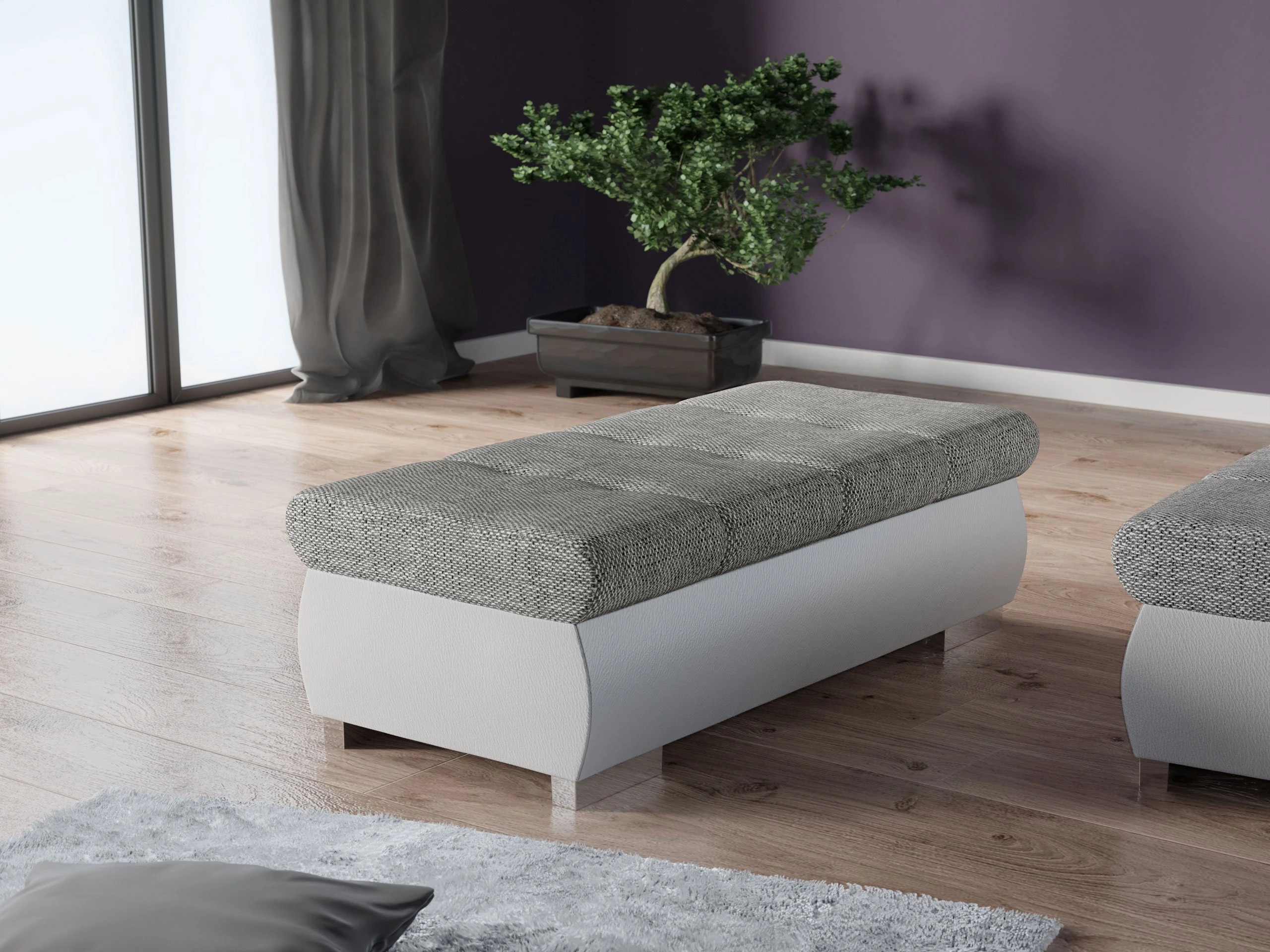 Bancă tapițată Comfivo Nitor I (Soft 017 + Lawa 05)