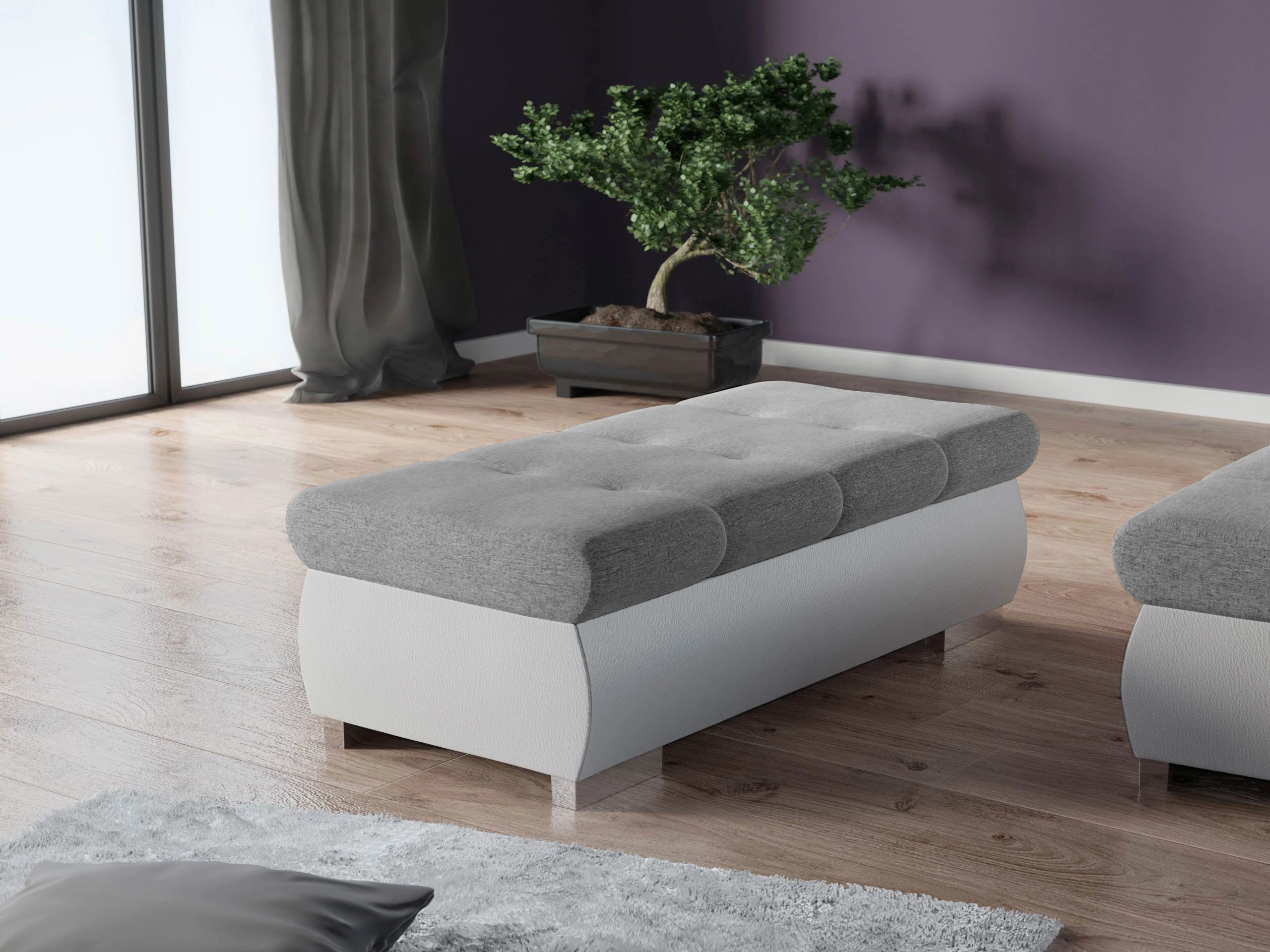 Bancă tapițată Comfivo Nitor I (Soft 017 + Soul 17)