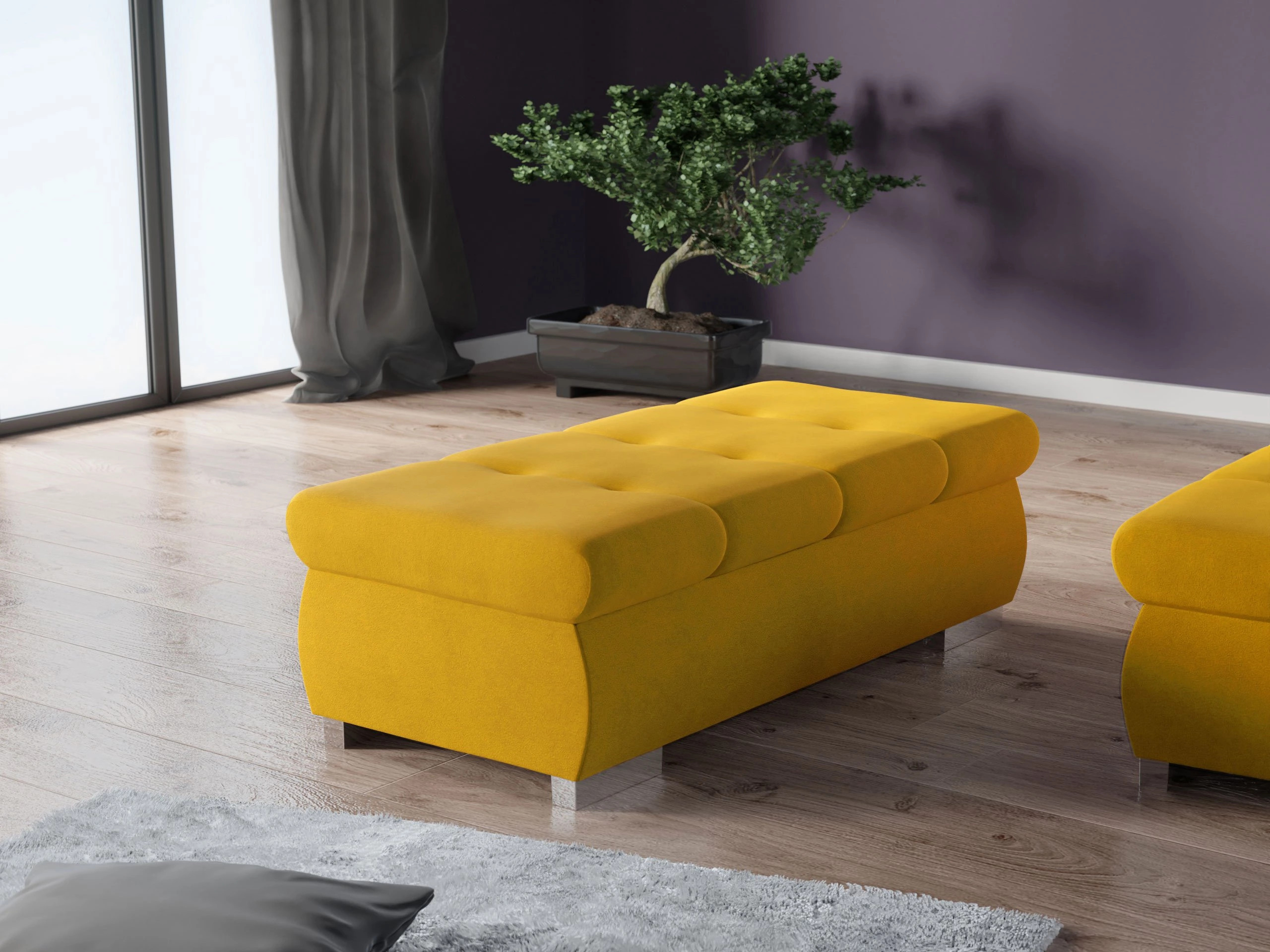 Bancă tapițată Comfivo Nitor I (Uttario Velvet 2959)