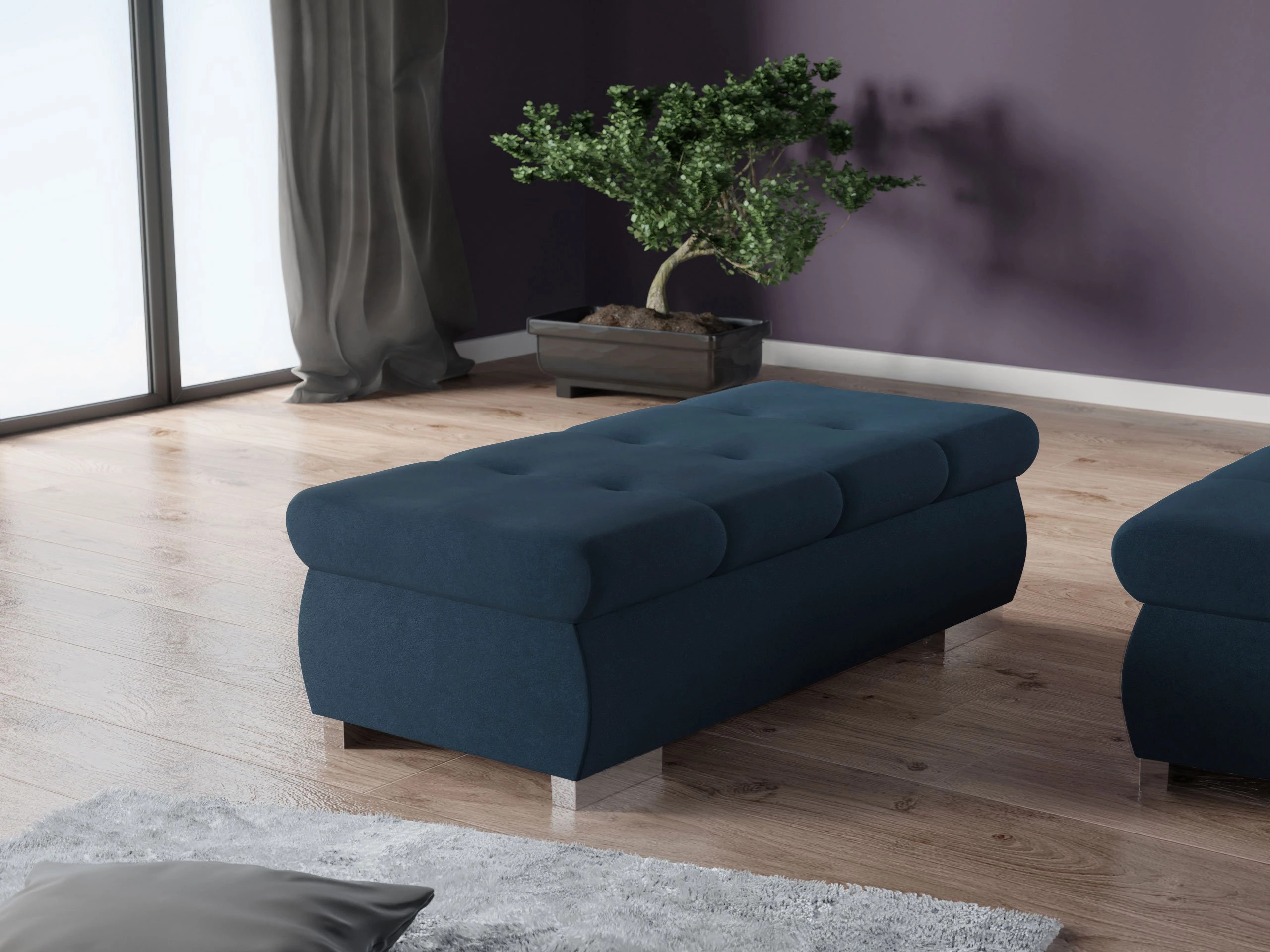 Bancă tapițată Comfivo Nitor I (Uttario Velvet 2967)