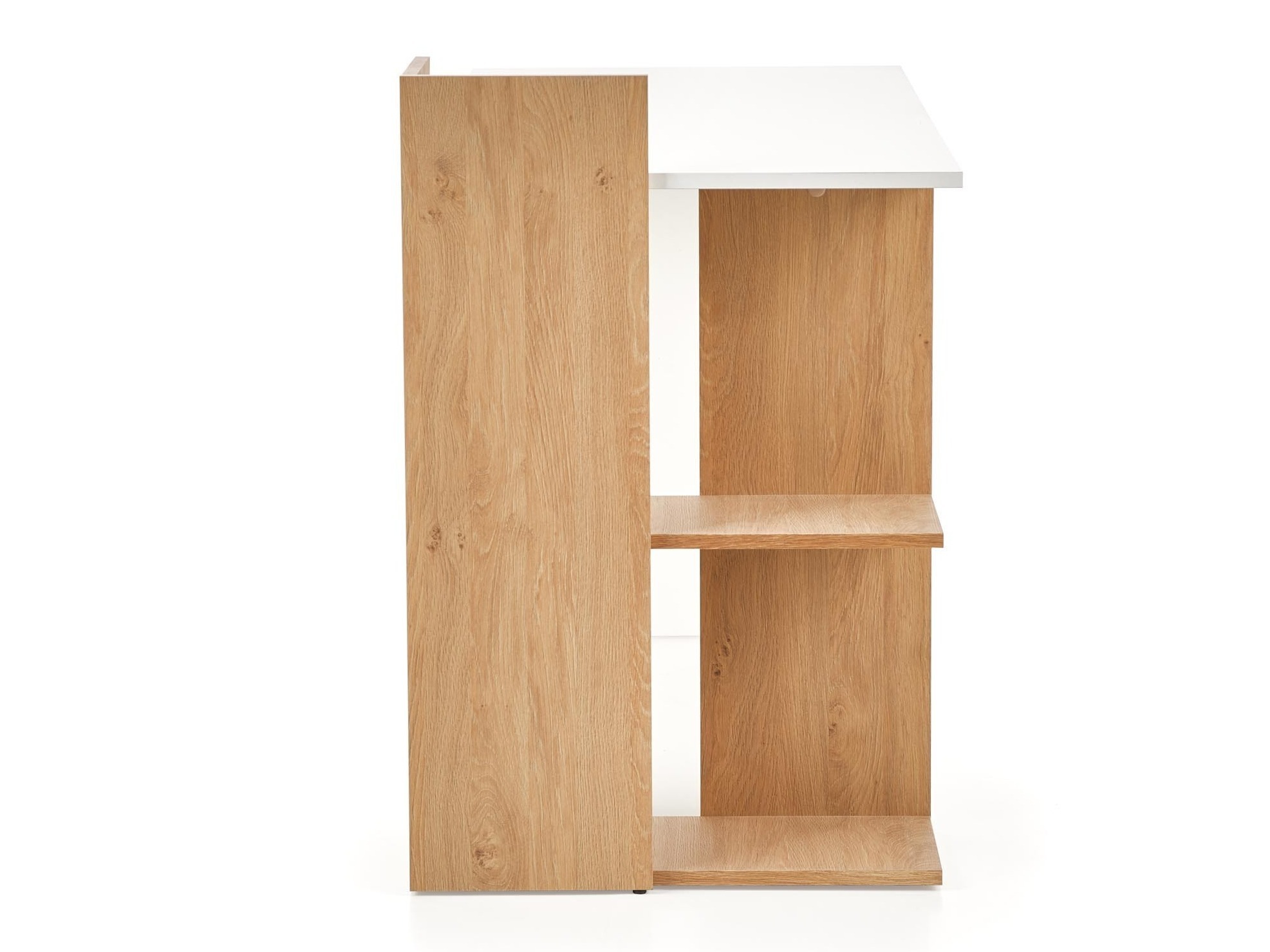 Birou Houston 825 (Alb + Stejar auriu)