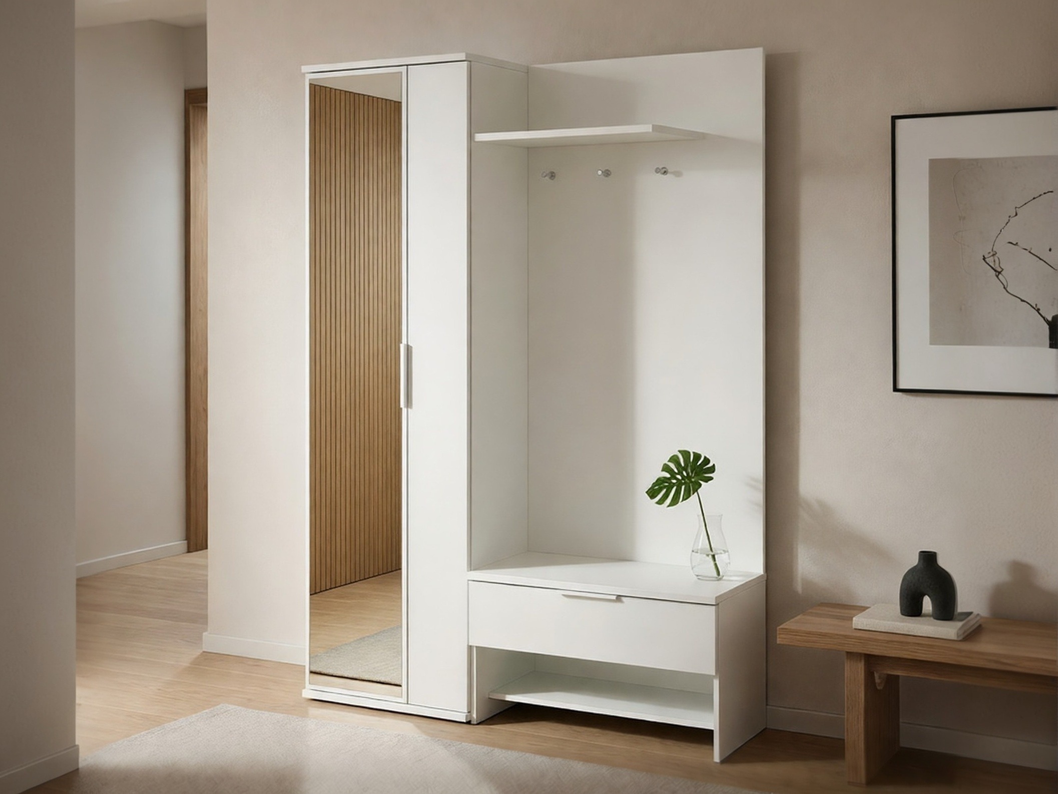 Set de hol Honolulu 160 (Alb)