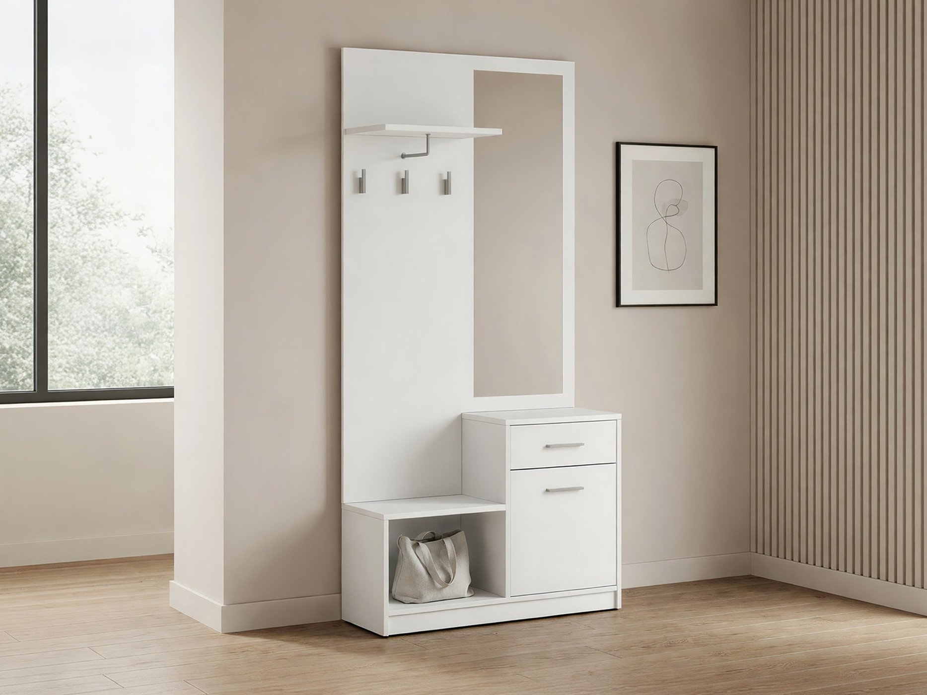 Set de hol Novsore 121 (Alb)