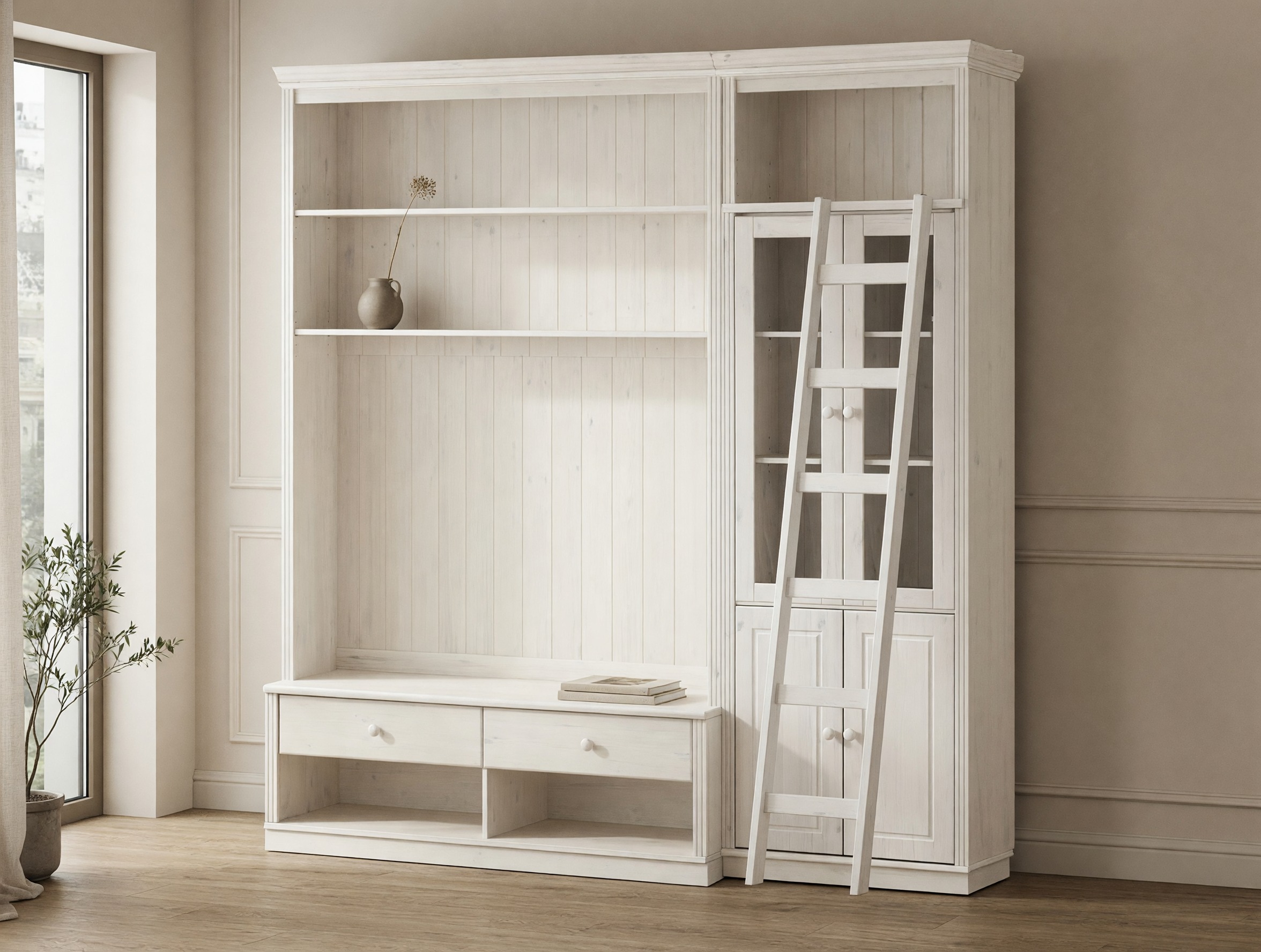 Set de living Saltoro 125 (Alb)