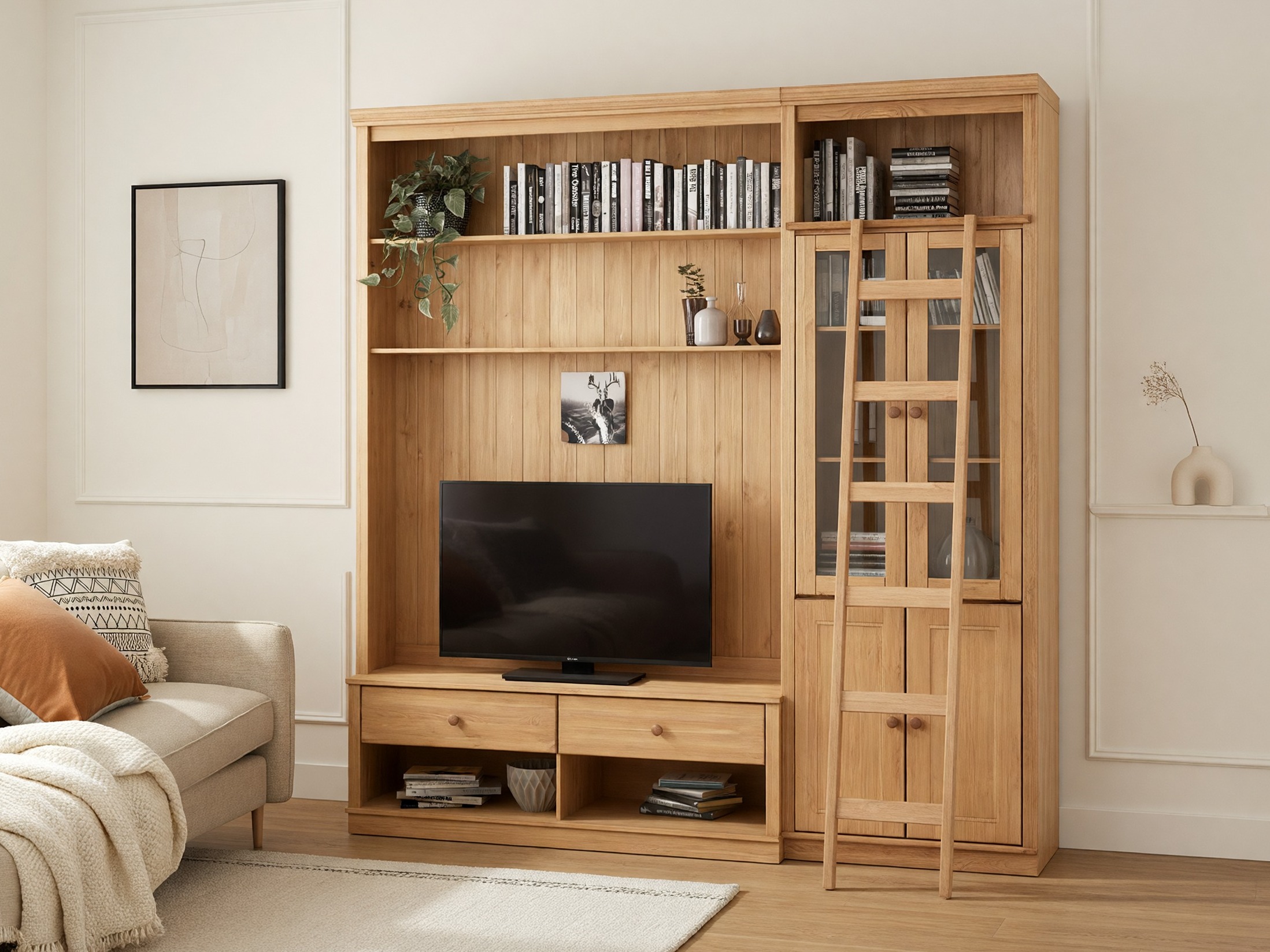 Set de living Saltoro 125 (Maro deschis)