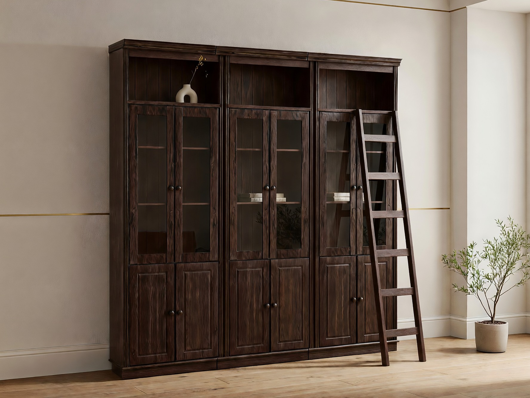 Set de rafturi Saltoro 130 (Maro închis)