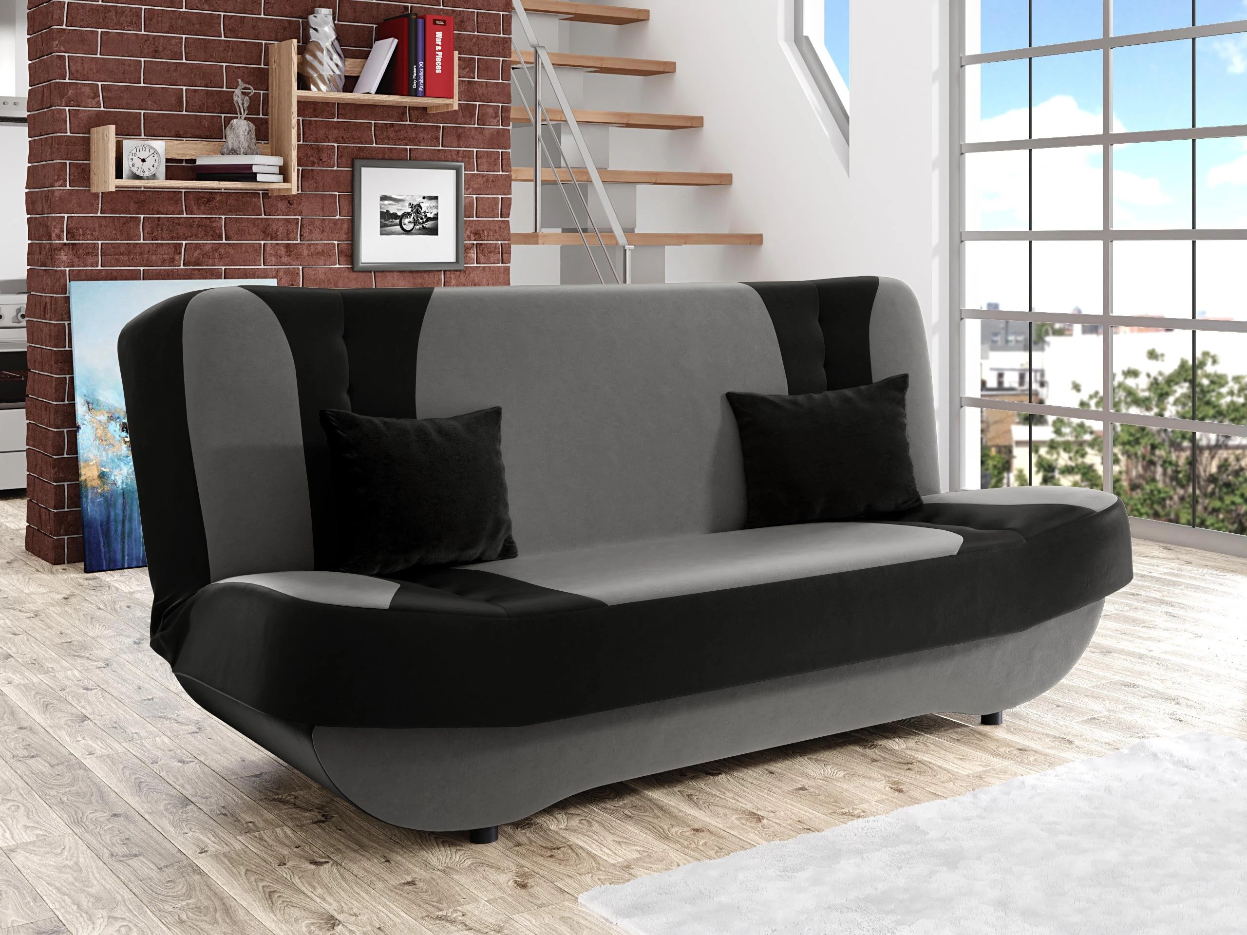 Canapea extensibilă Comfivo Cervus (Magic Velvet 2217 + Magic Velvet 2219)