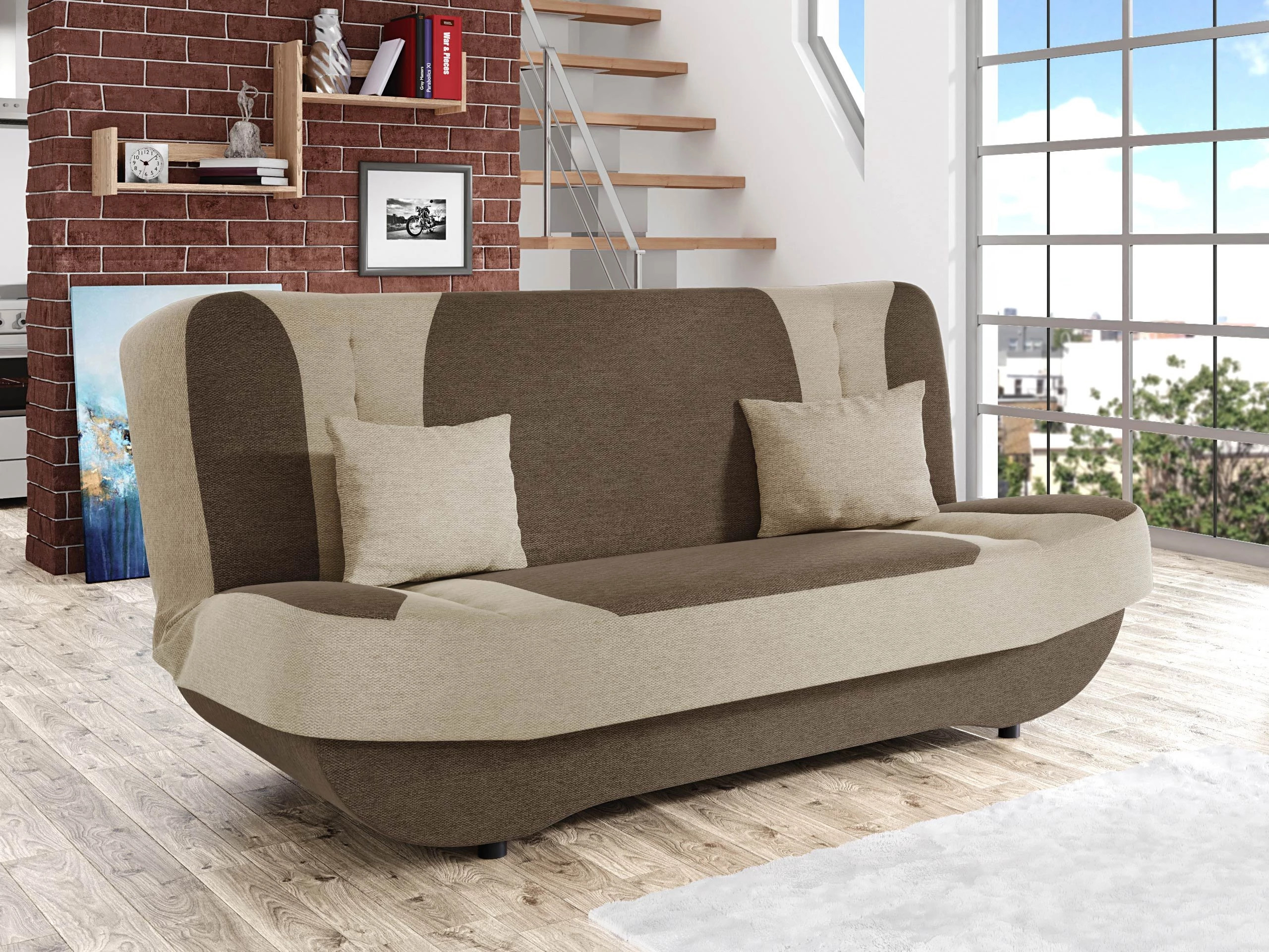 Canapea extensibilă Comfivo Cervus (Matana 19 + Matana 17)