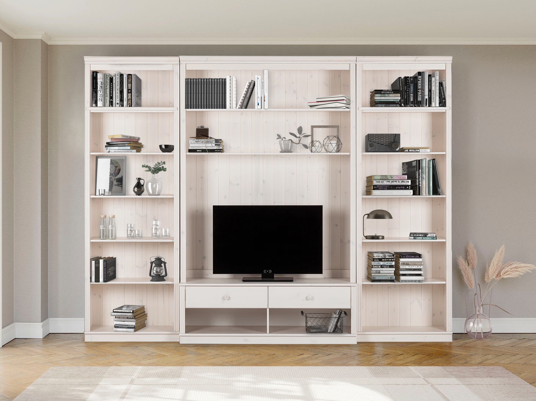 Set de living Saltoro 127 (Alb)