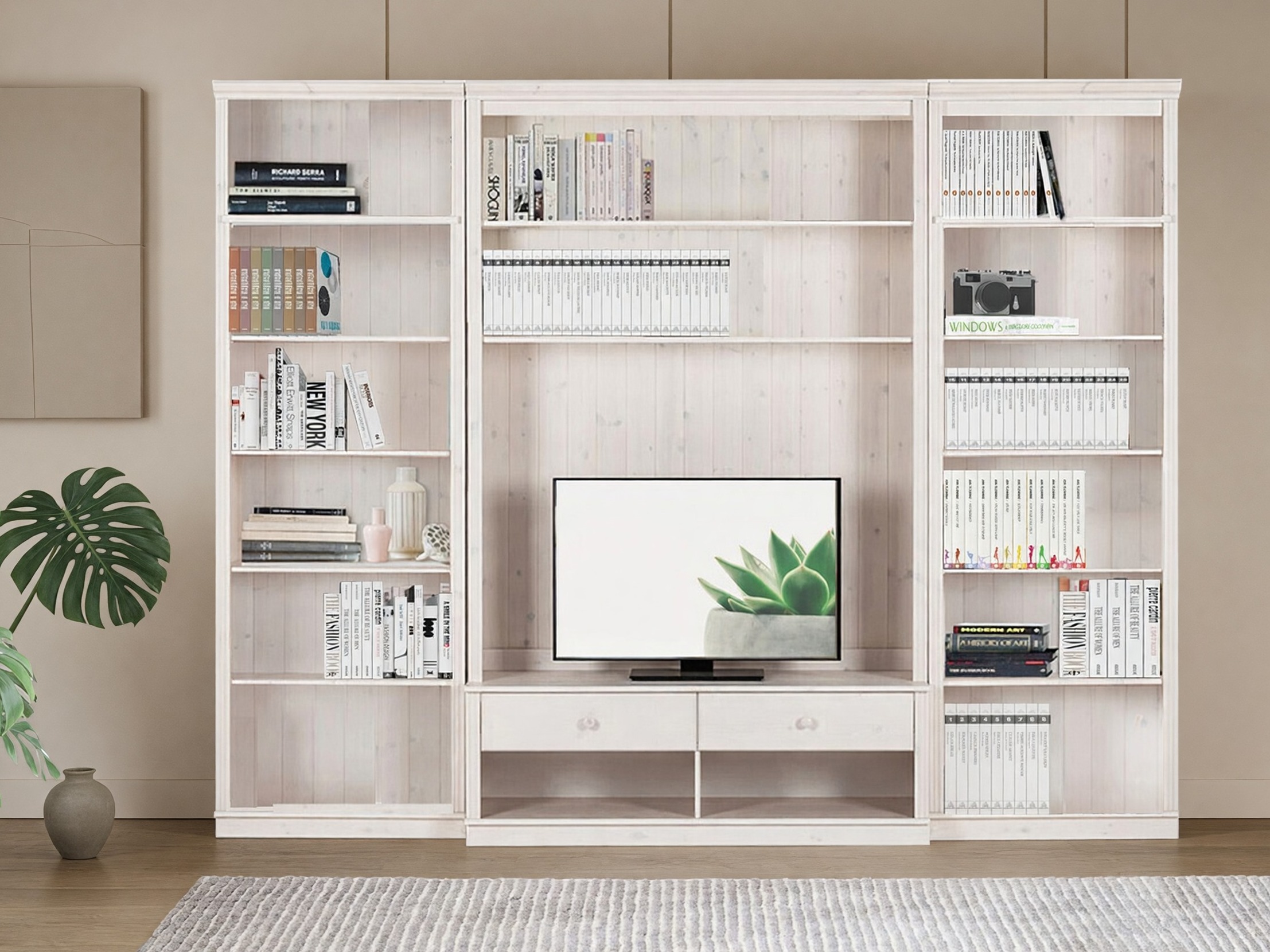 Set de living Saltoro 127 (Alb)