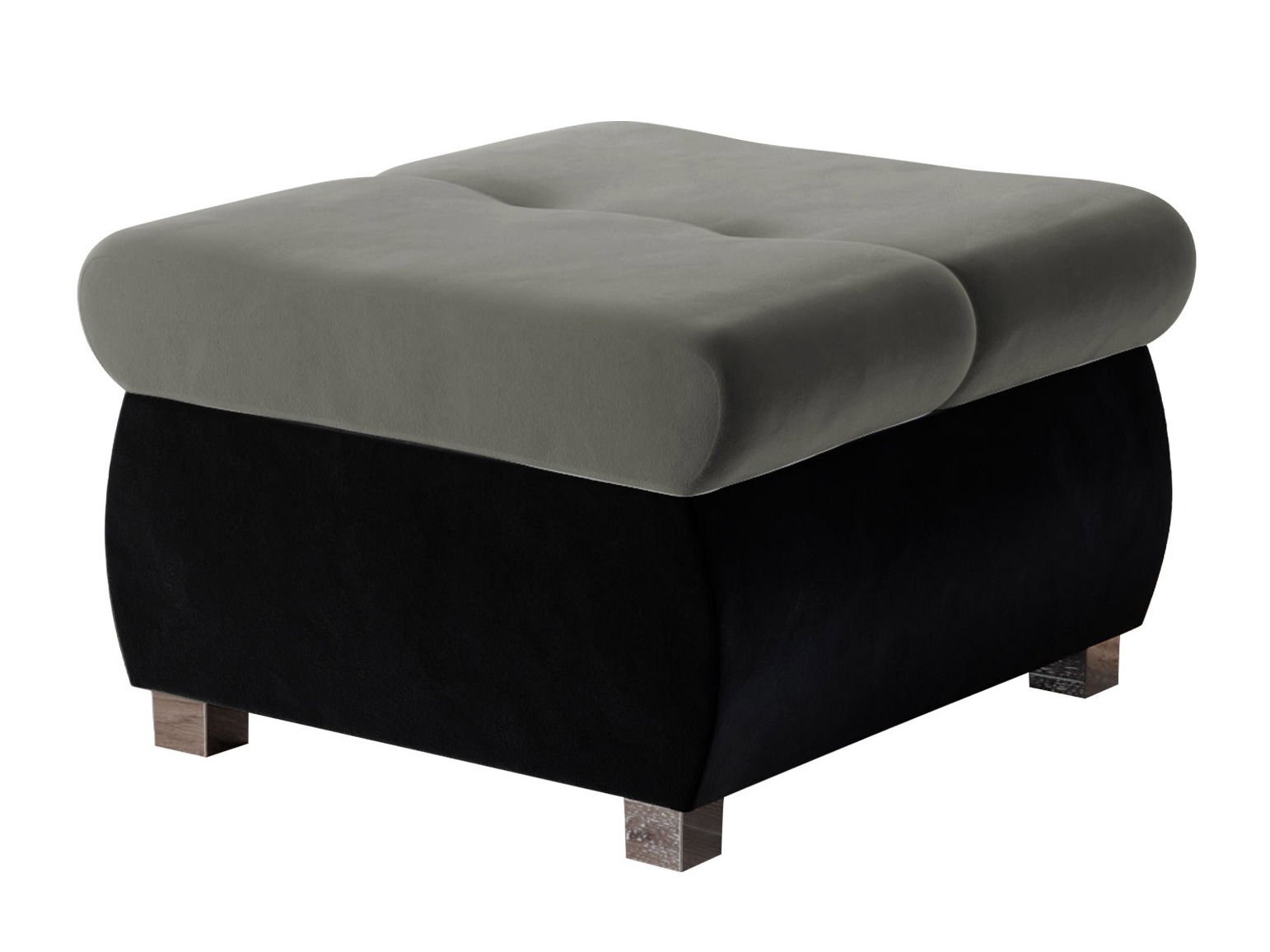 Taburet tapițat Comfivo Nitor (Magic Velvet 2219 + Magic Velvet 2217)