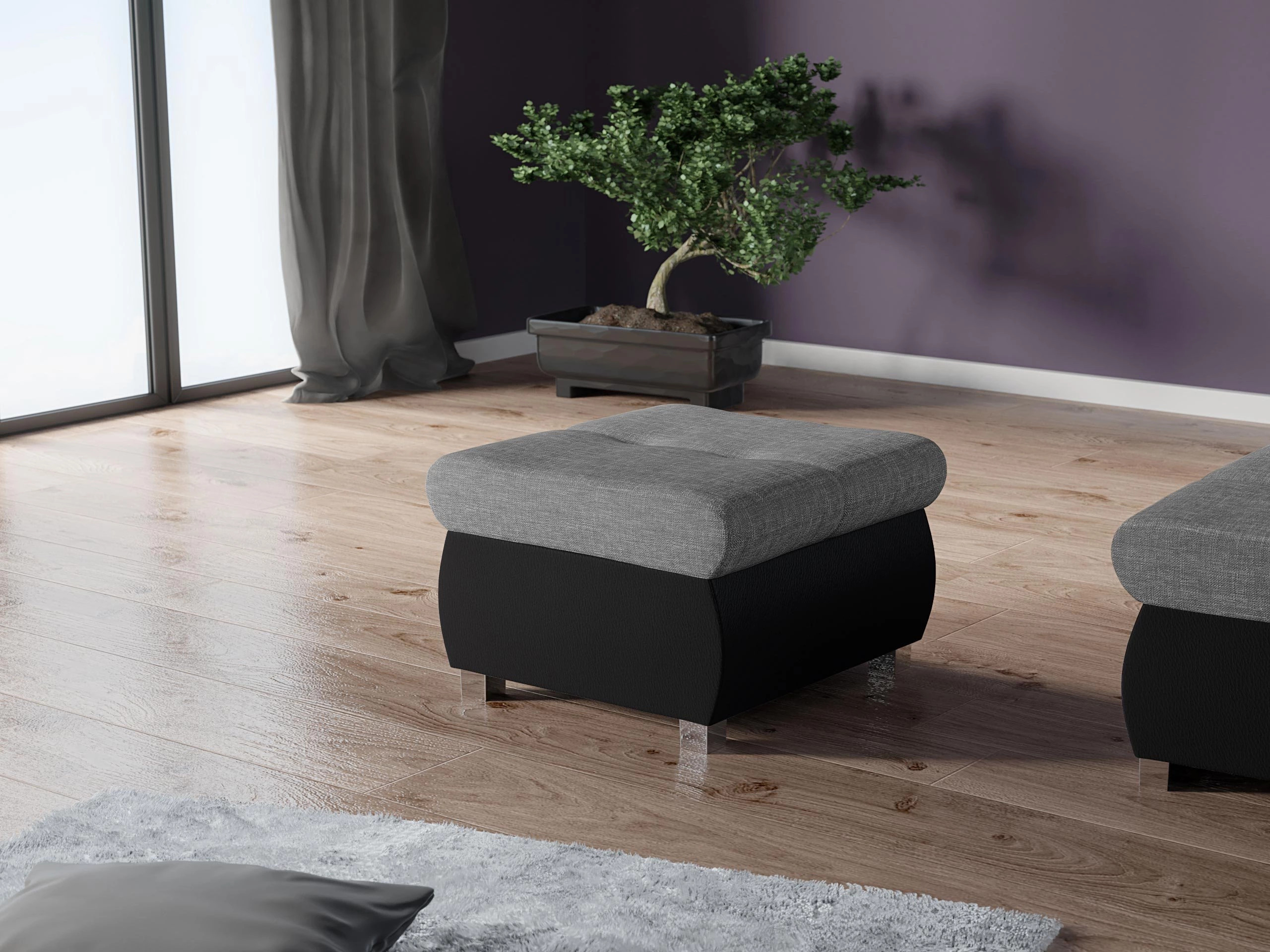 Taburet tapițat Comfivo Nitor (Soft 011 + Lux 05)