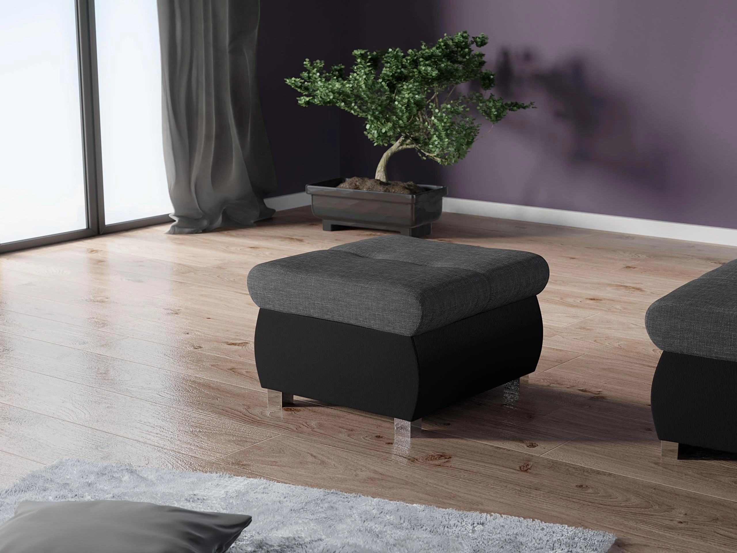 Taburet tapițat Comfivo Nitor (Soft 011 + Lux 06)