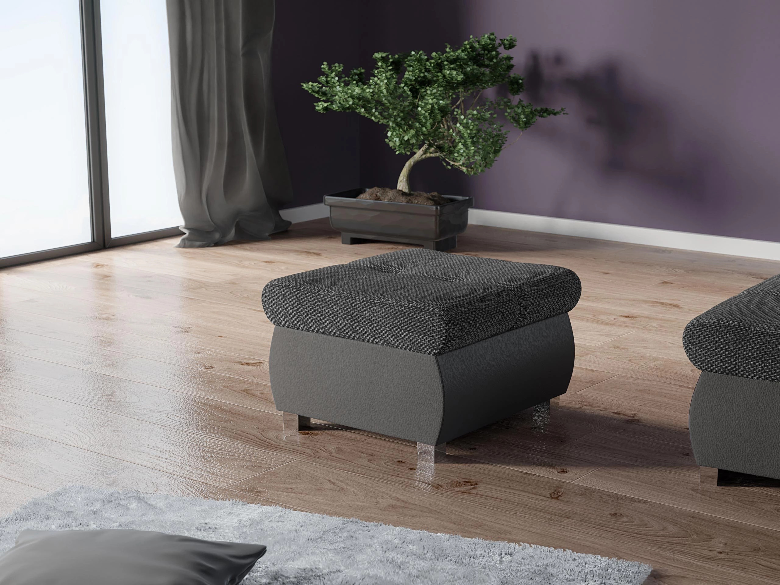 Taburet tapițat Comfivo Nitor (Soft 029 + Majorka 03)