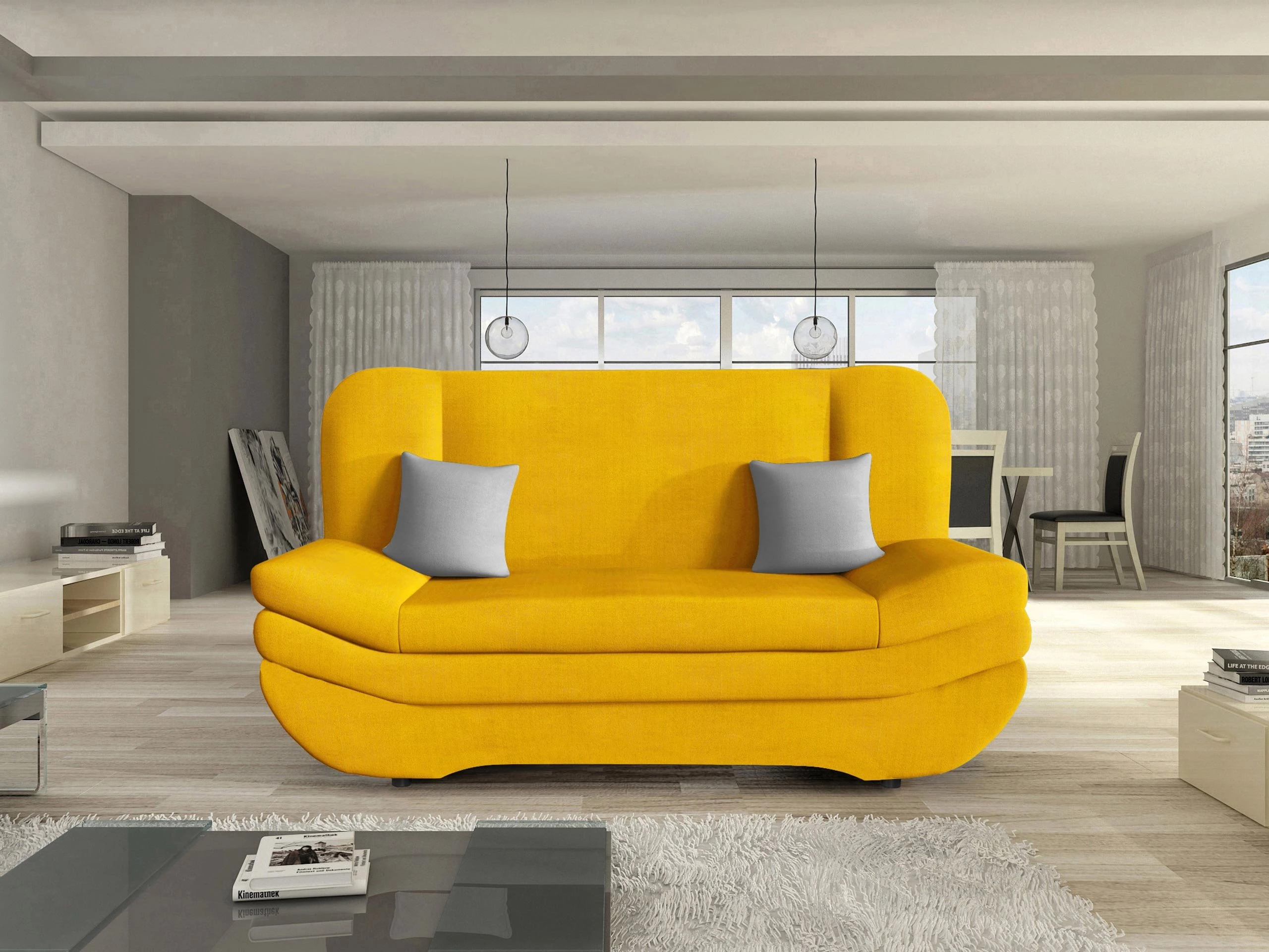 Canapea extensibilă Comfivo Silva (Venus Velvet 2916 + Venus Velvet 2921)