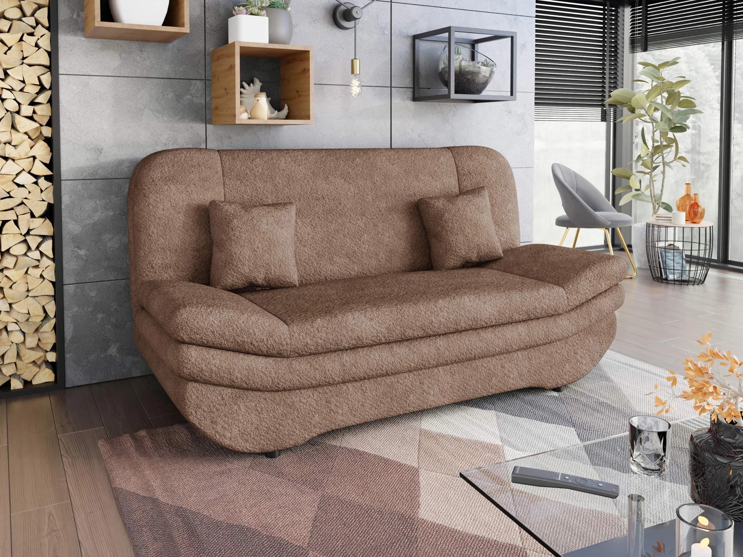 Canapea extensibilă Comfivo Silva (Coral 45)