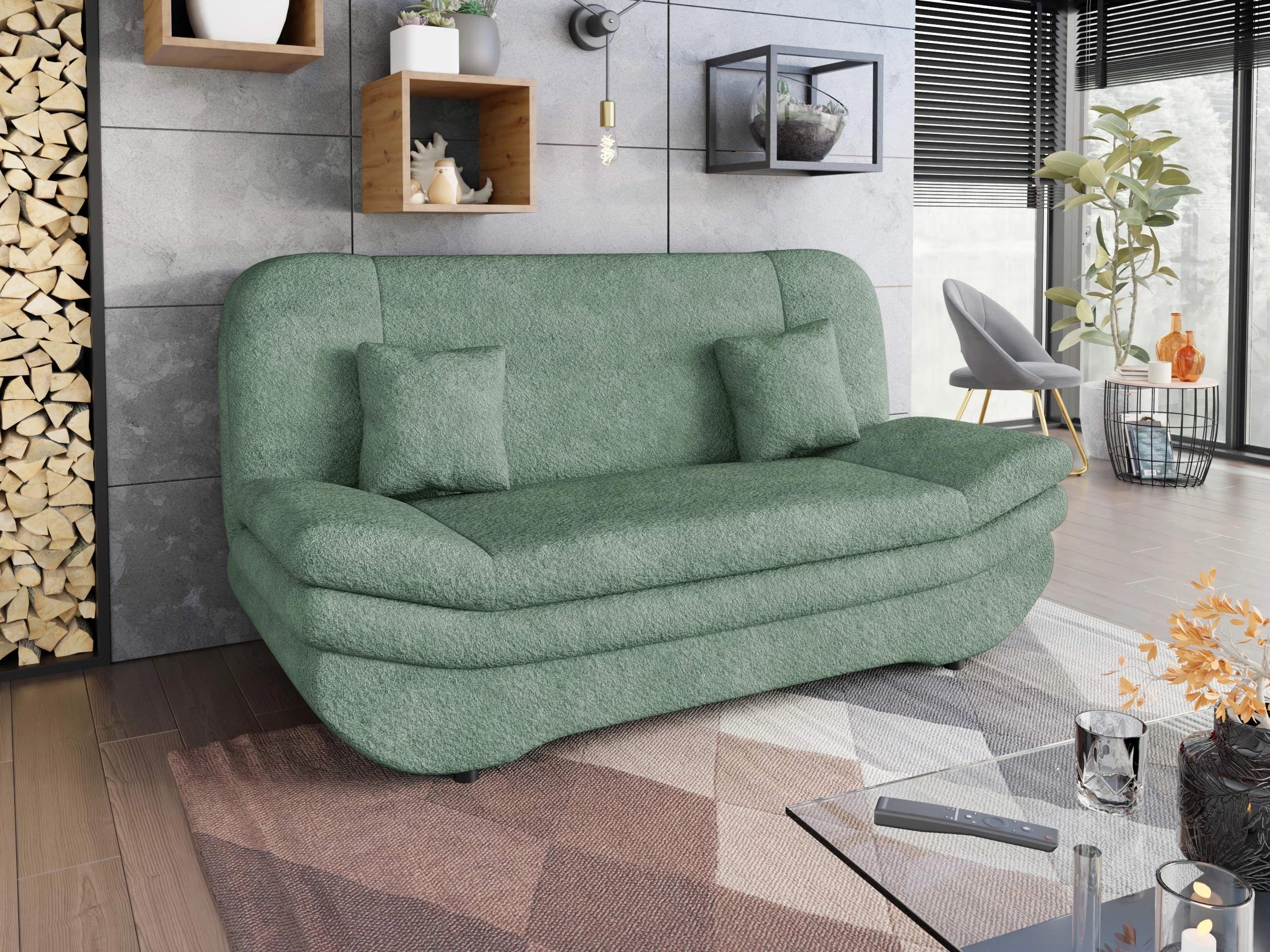 Canapea extensibilă Comfivo Silva (Coral 55)