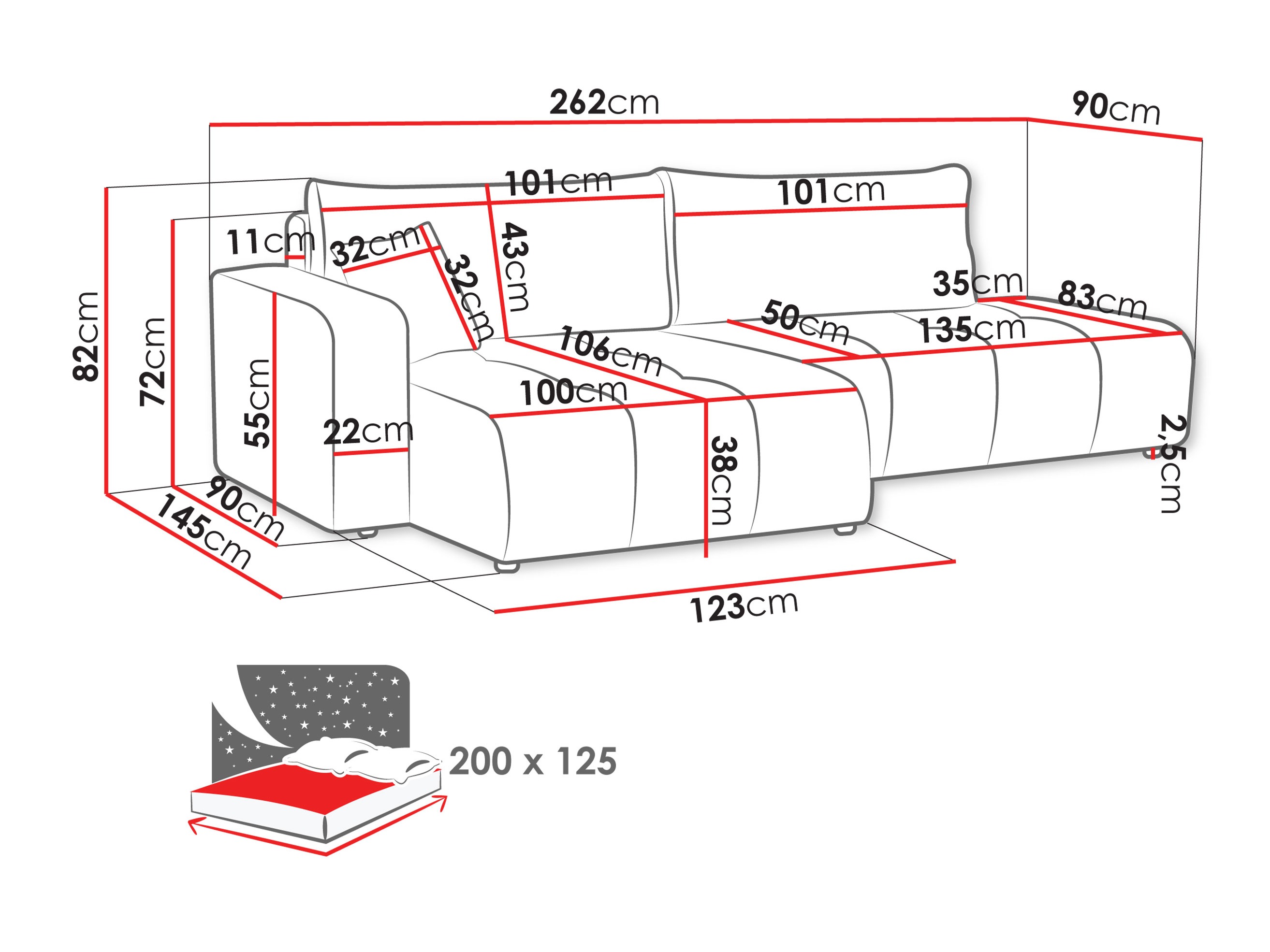 Colțar SR11337 cu ambalaj deteriorat