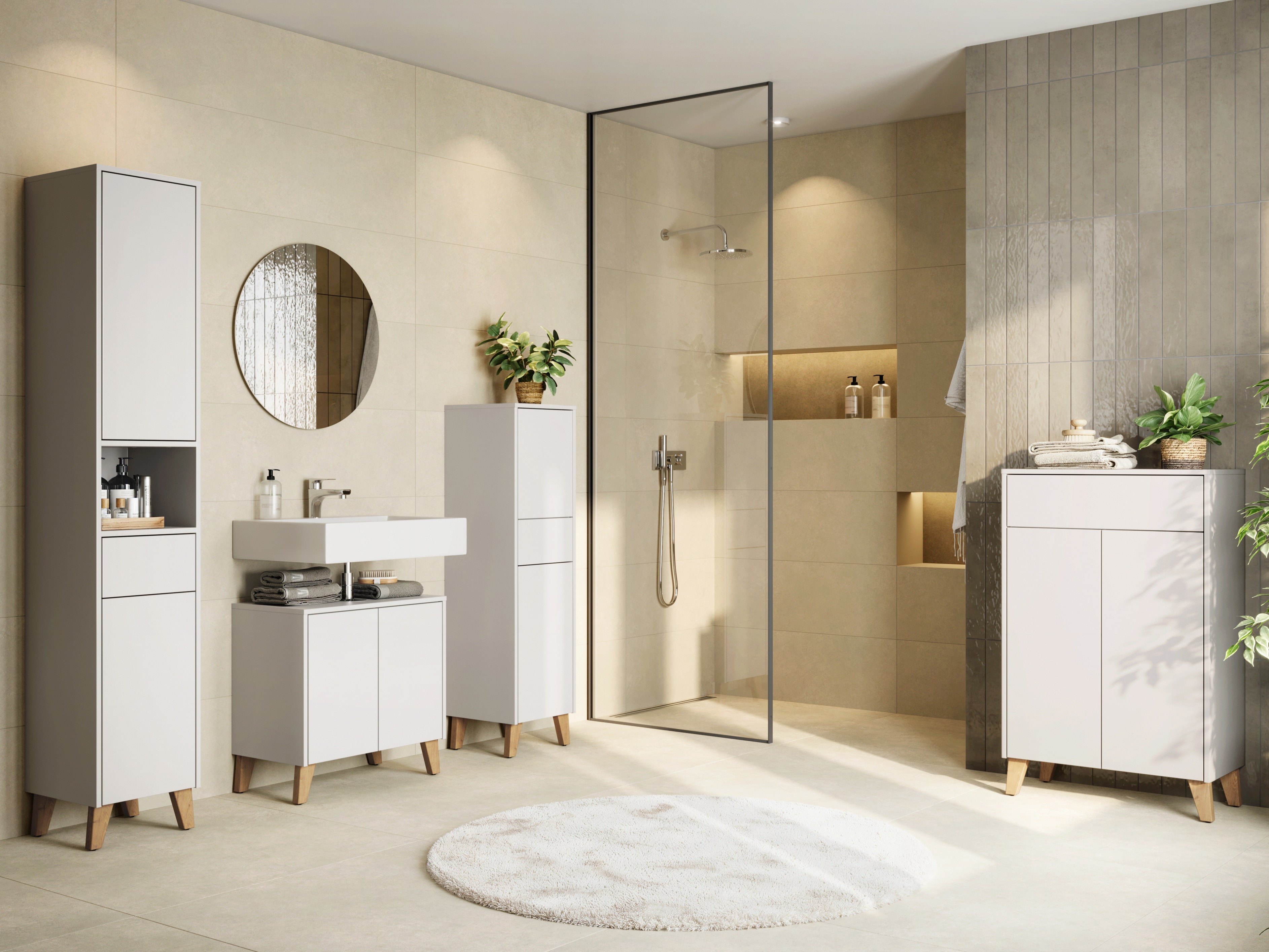 Cabinet de baie neancorat Voseri 103