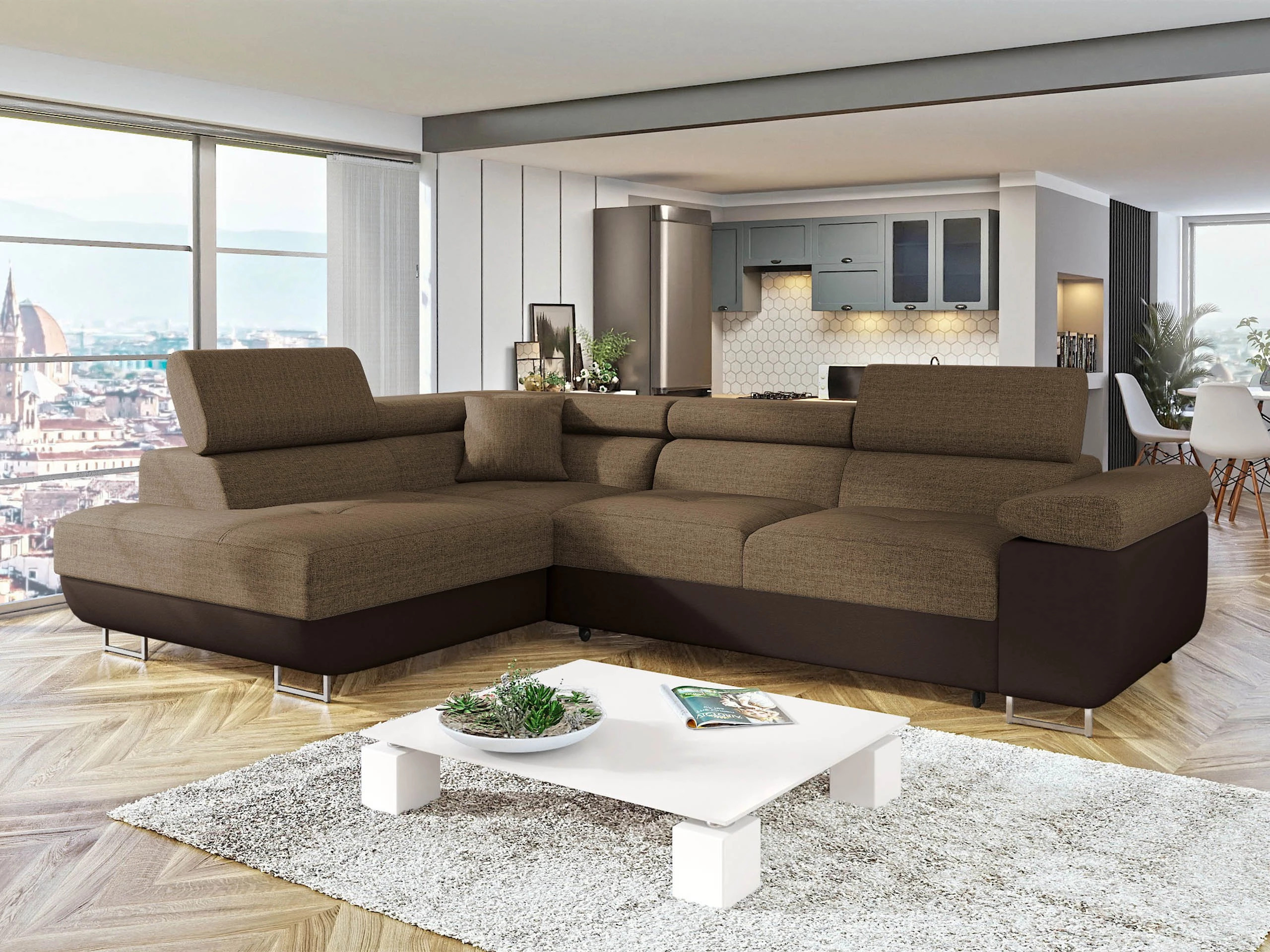 Colțar Comfivo Vinetum (Soft 066 + Lux 03)
