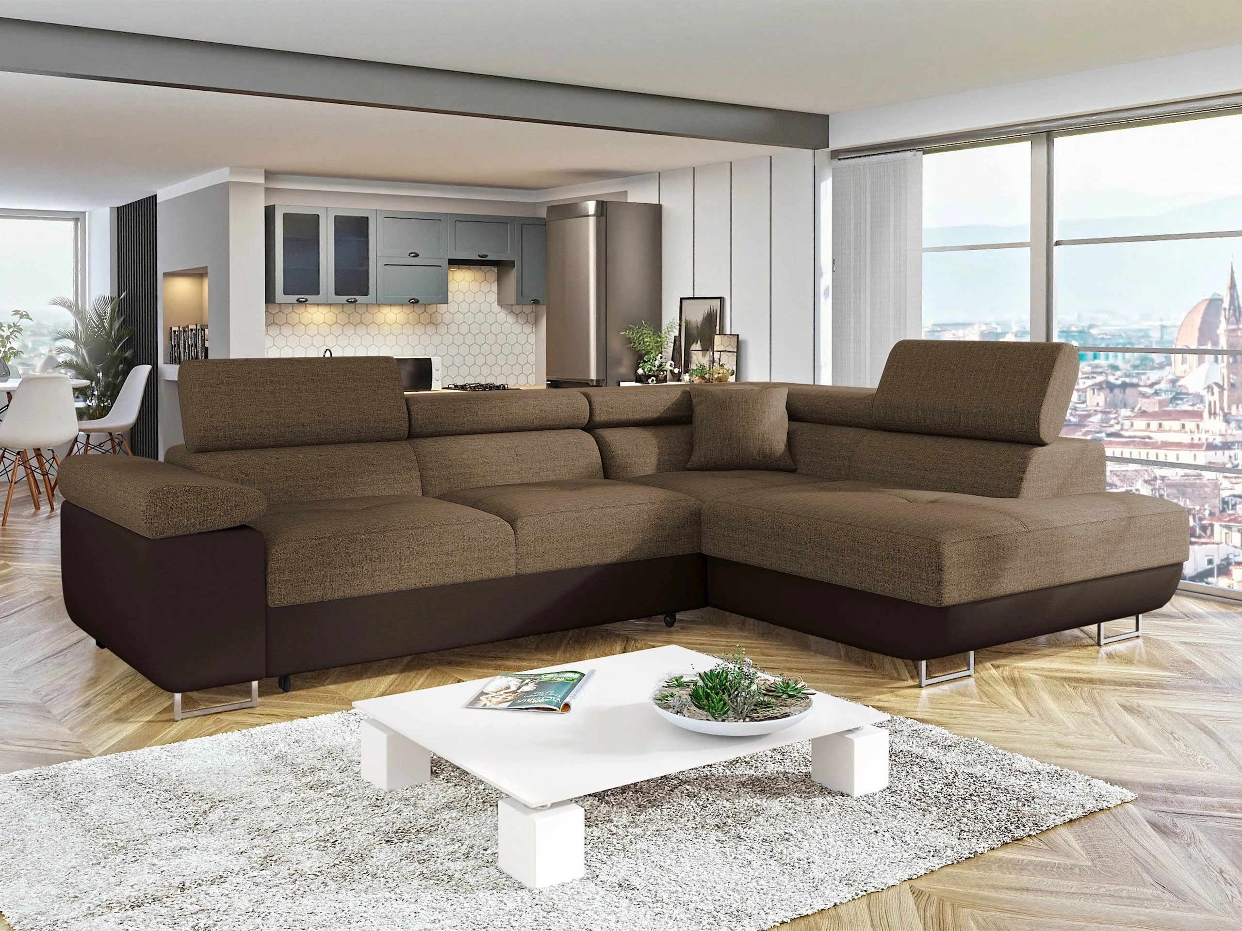 Colțar Comfivo Vinetum (Soft 066 + Lux 03)
